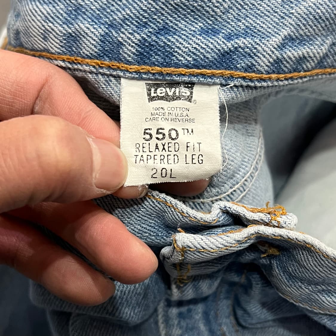  리바이스 550 데님팬츠 y15482 상품이미지6