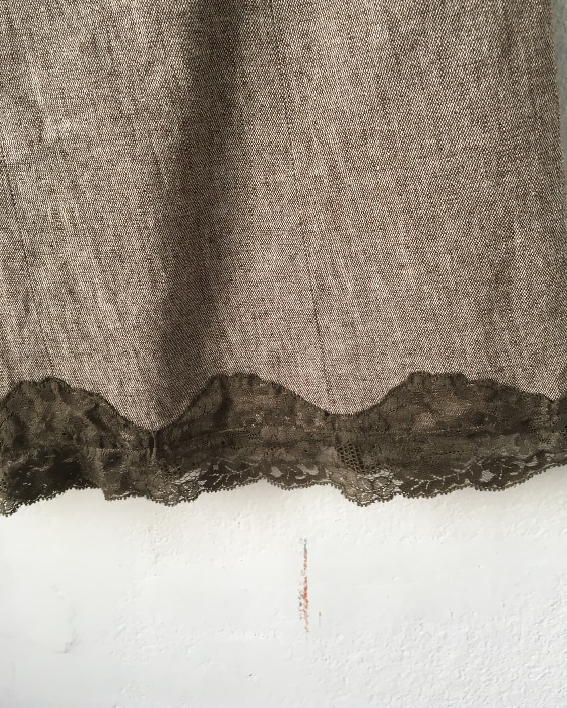 Lace trimming skirt 상품이미지2