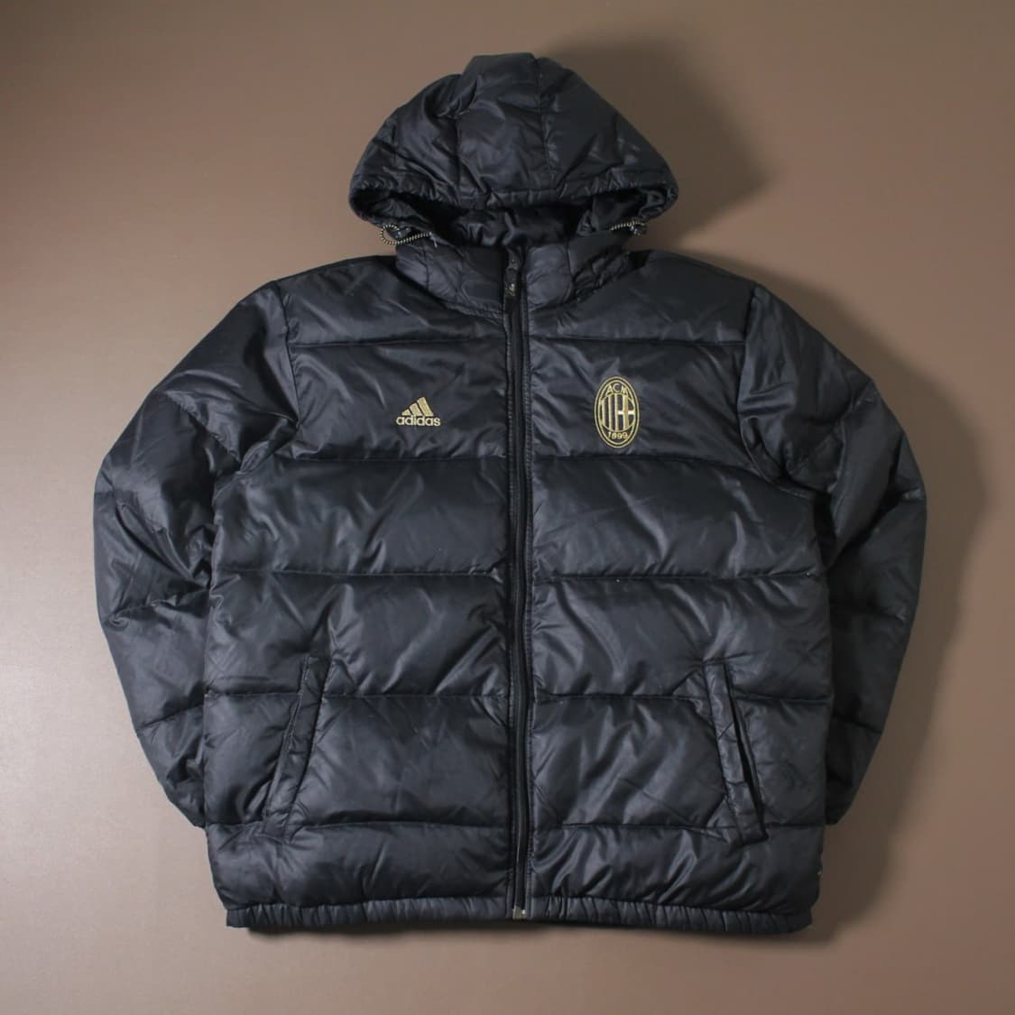 Adidas 아디다스 AC밀란 금장 패딩 상품이미지1