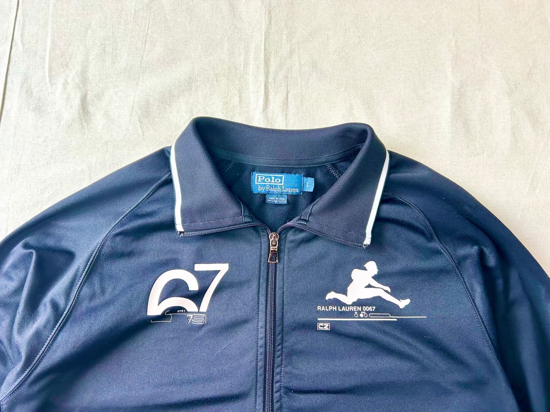 Polo Sport 블랙 져지 집업 상품이미지3