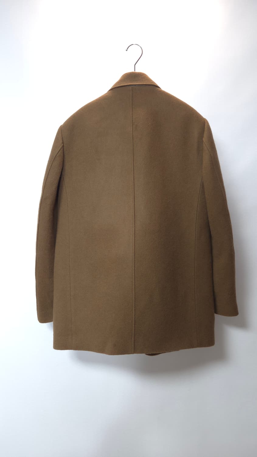 한섬 시스템 2022 이태리 울 브랜드 카멜 싱글 자켓 M 사이즈 상품이미지5