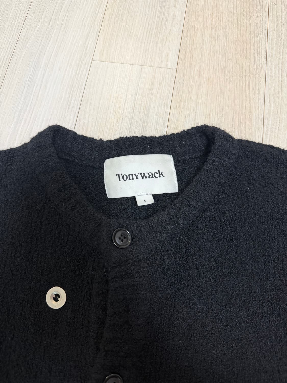 토니웩 알파카 가디건 하지 상품이미지2