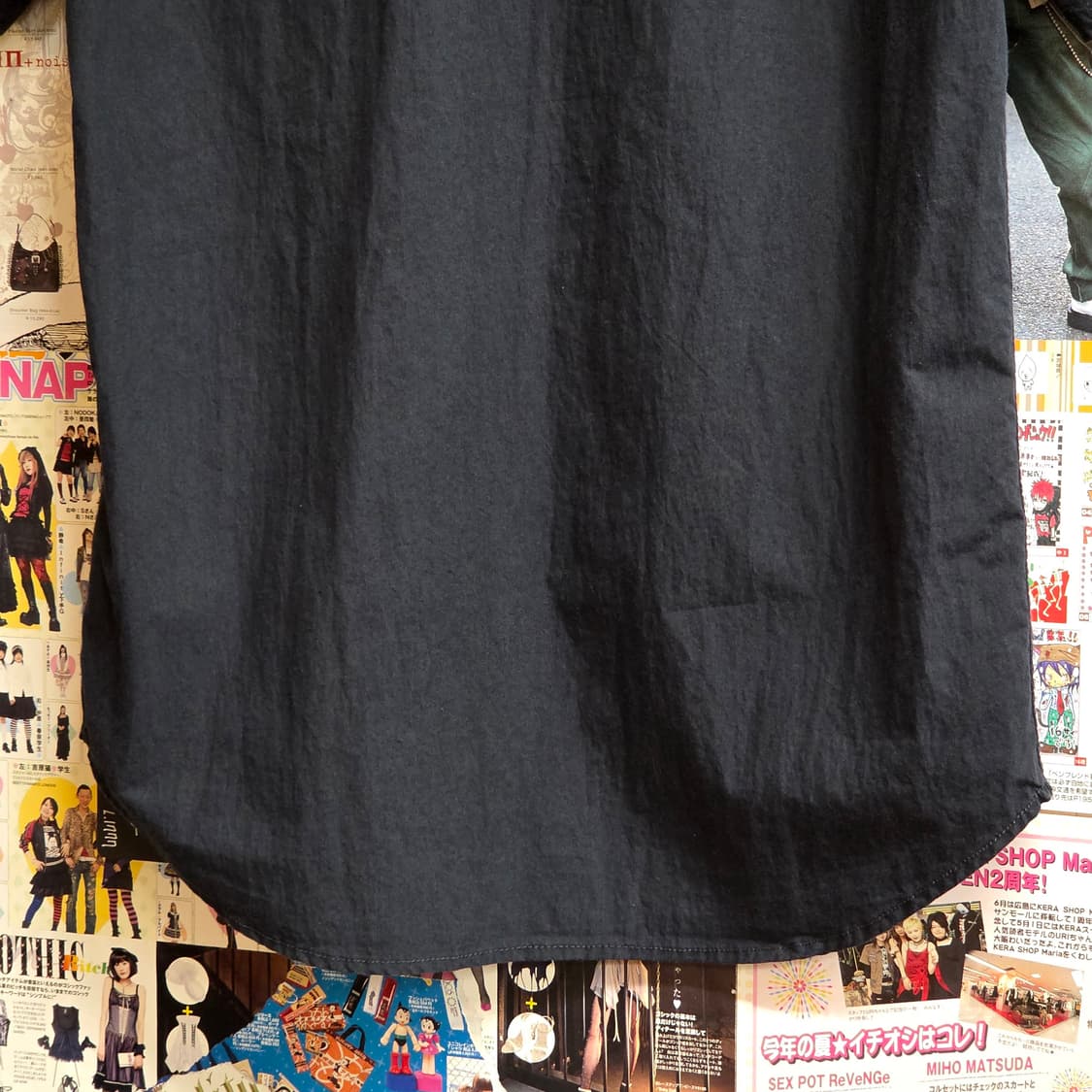 필드맨 에드윈 네이비 밀리터리 반팔 셔츠 상품이미지7