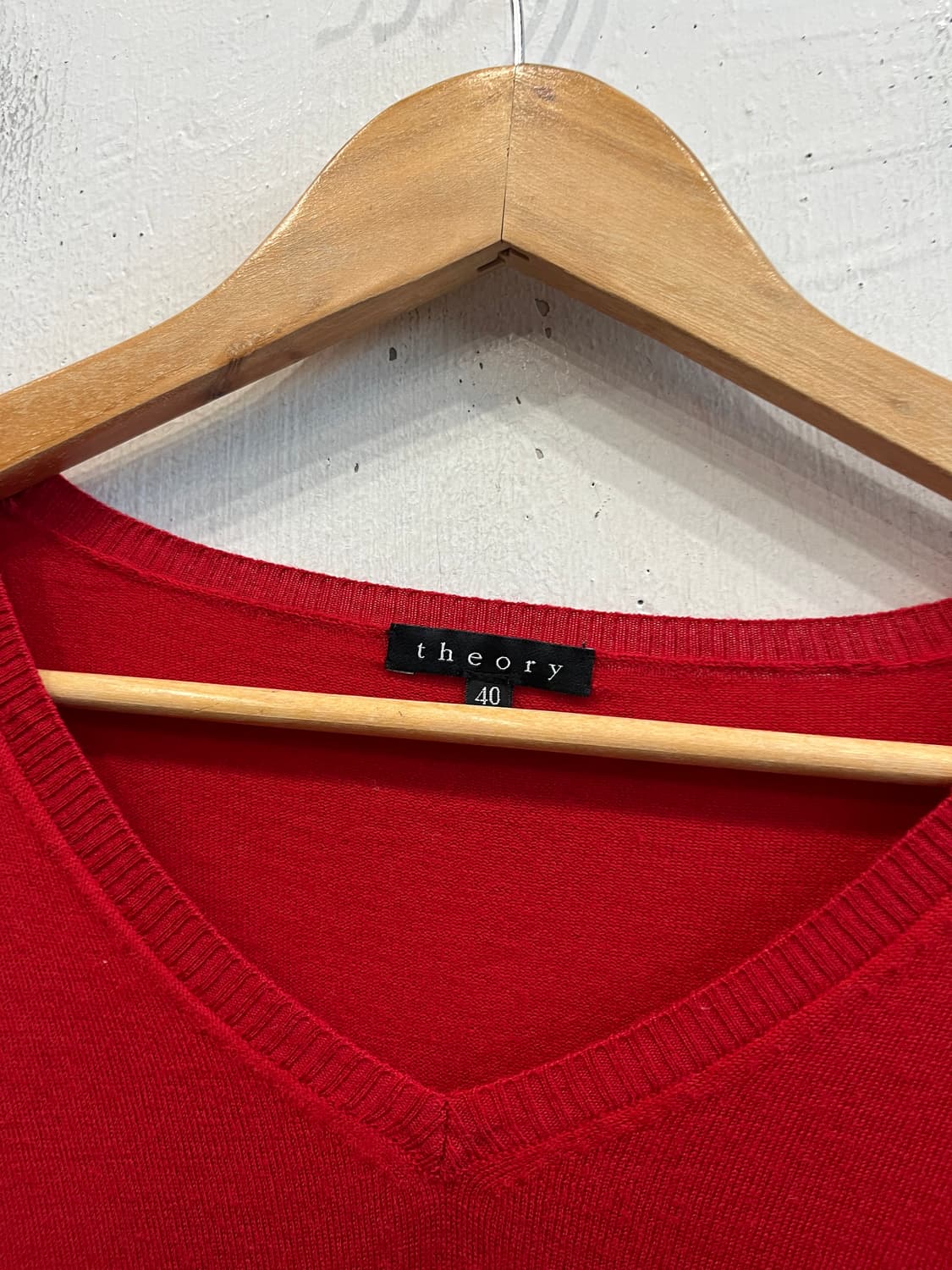 theory 띠어리 재팬 퓨어울 브이넥 니트 상품이미지2