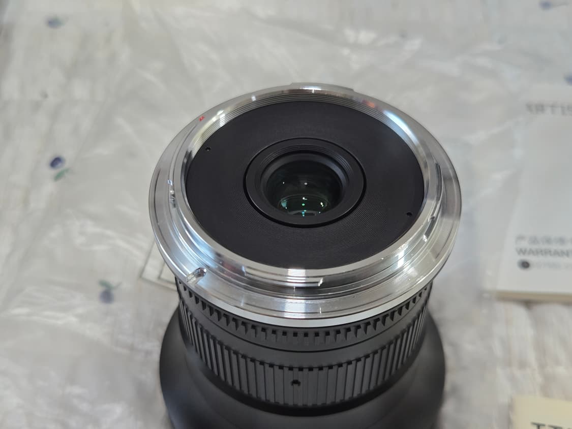 티티아티산 mf 10mm f2 니콘z마운트 APS-C (미사용.새상품) 상품이미지7