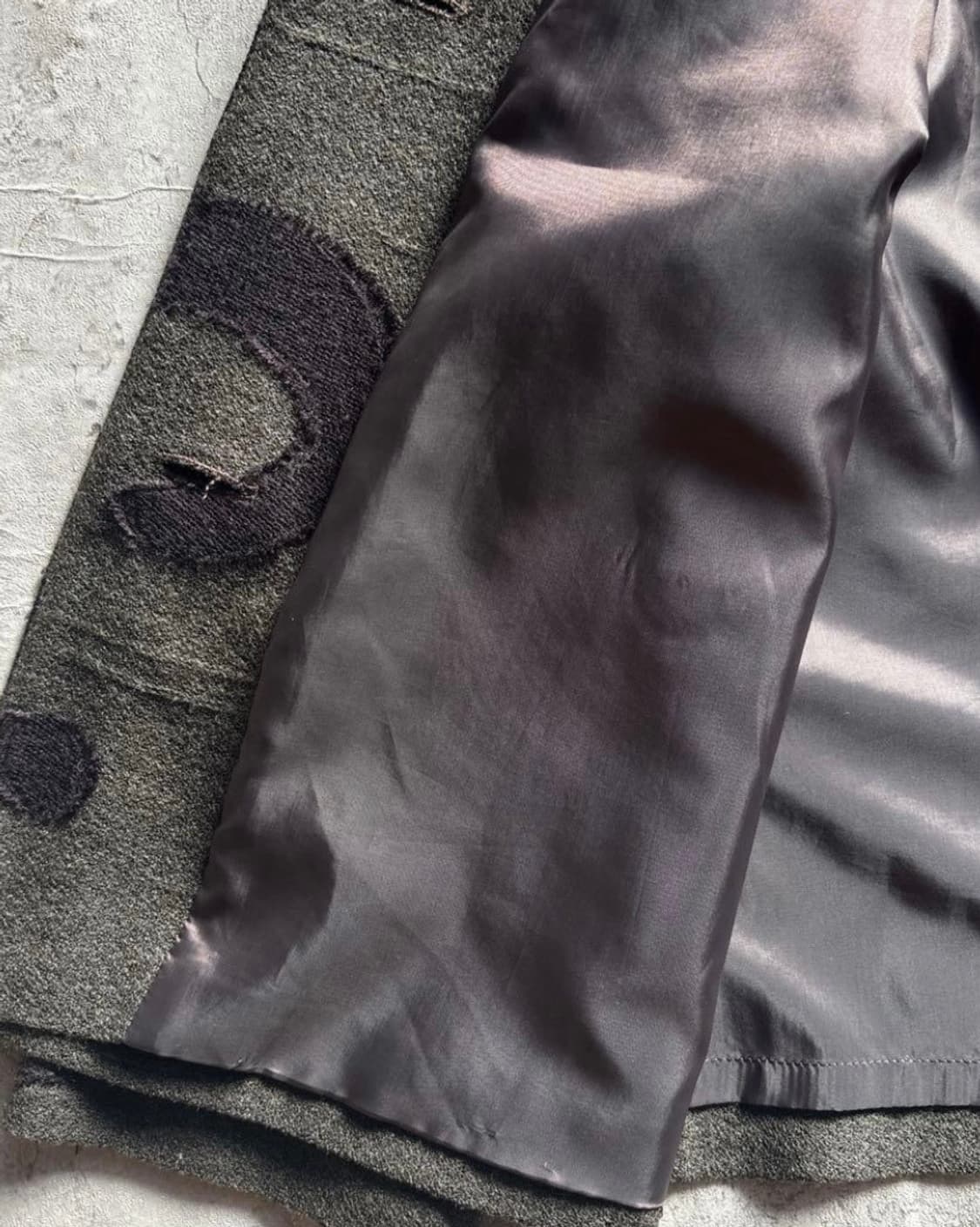 charcoal gray vintage pattern jacket 상품이미지6