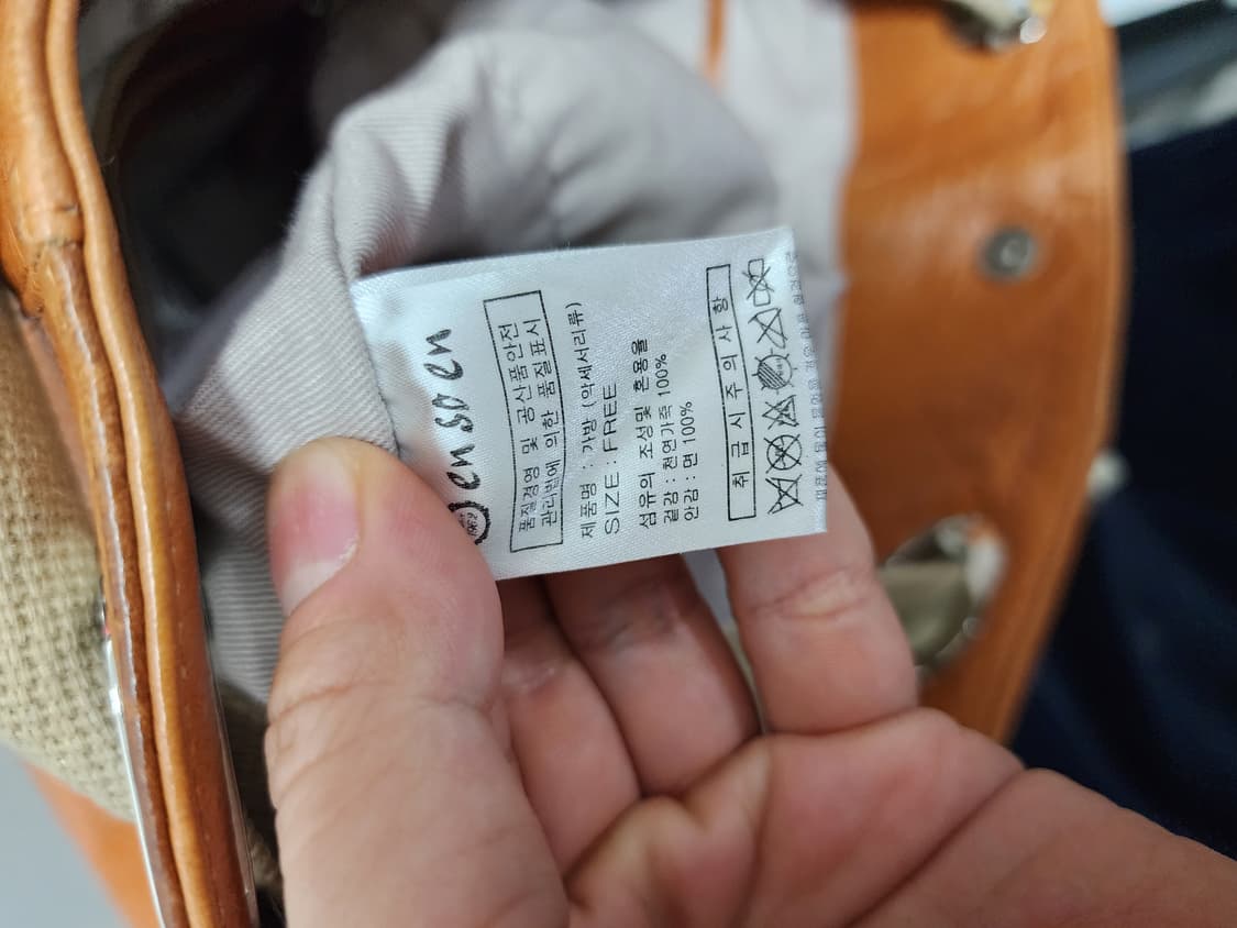 가죽 숄더백 브라운 토트백 상품이미지7