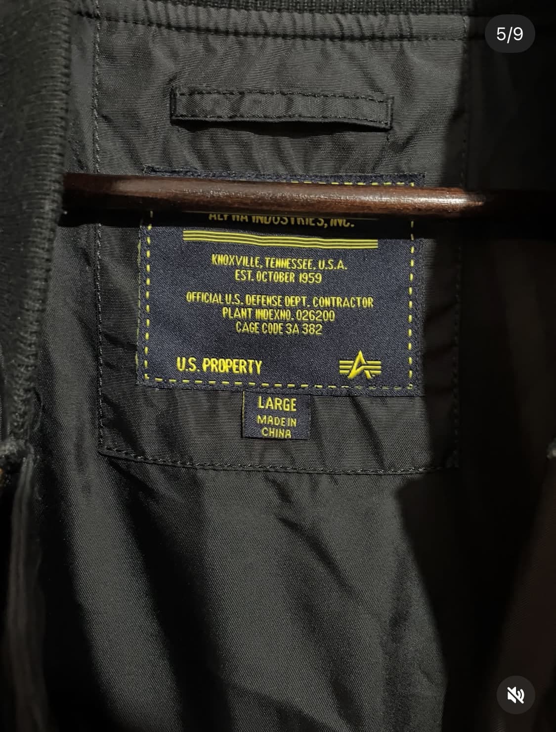 알파인더스트리 미군 ma-1 상품이미지5