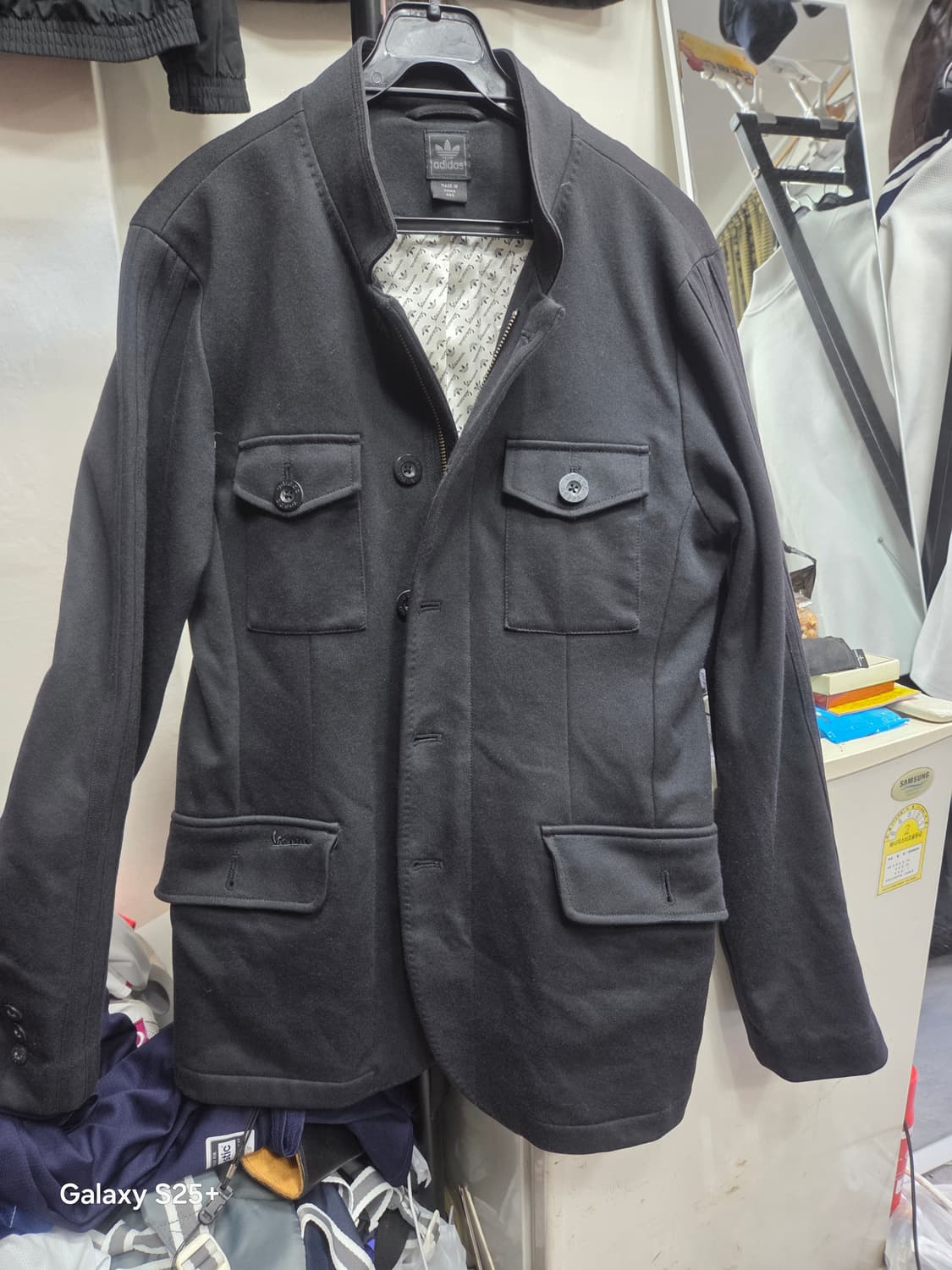 아디다스베스파  불랙저켓 상품이미지1