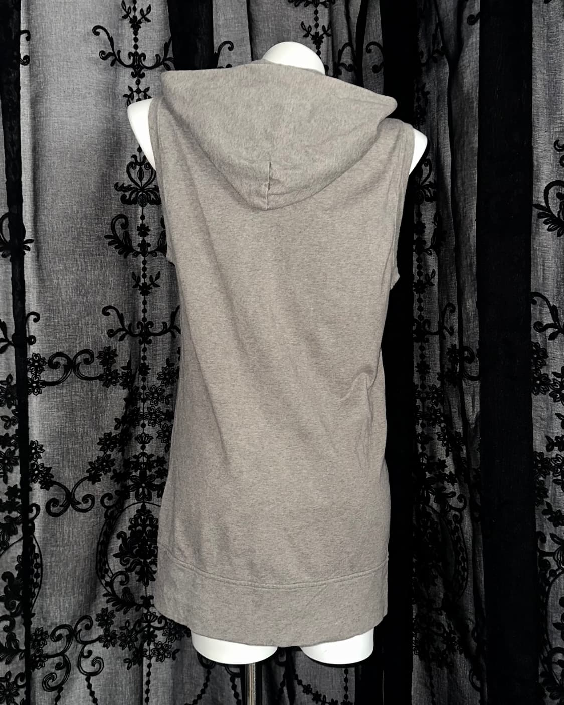 grey two-way hoodie zip-up 상품이미지4