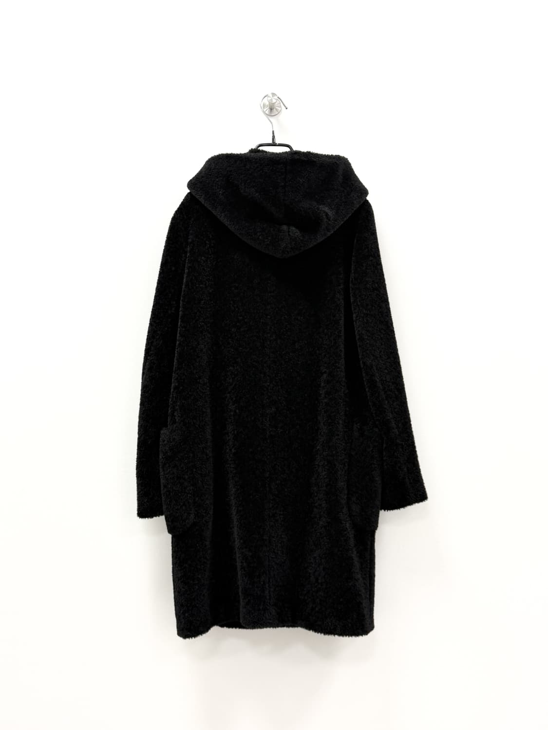 막스마라 알파카 버진울 블렌드 후드 더블 코트38 상품이미지3