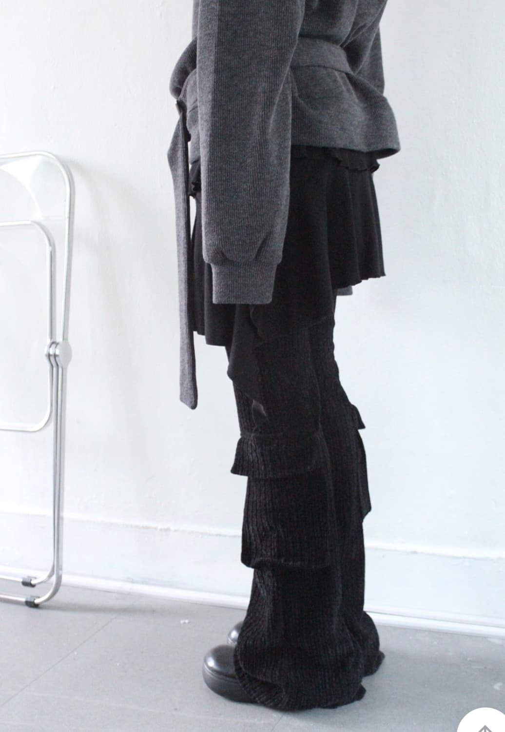 히피디피 touch pocket bootcut pt 블랙 상품이미지2