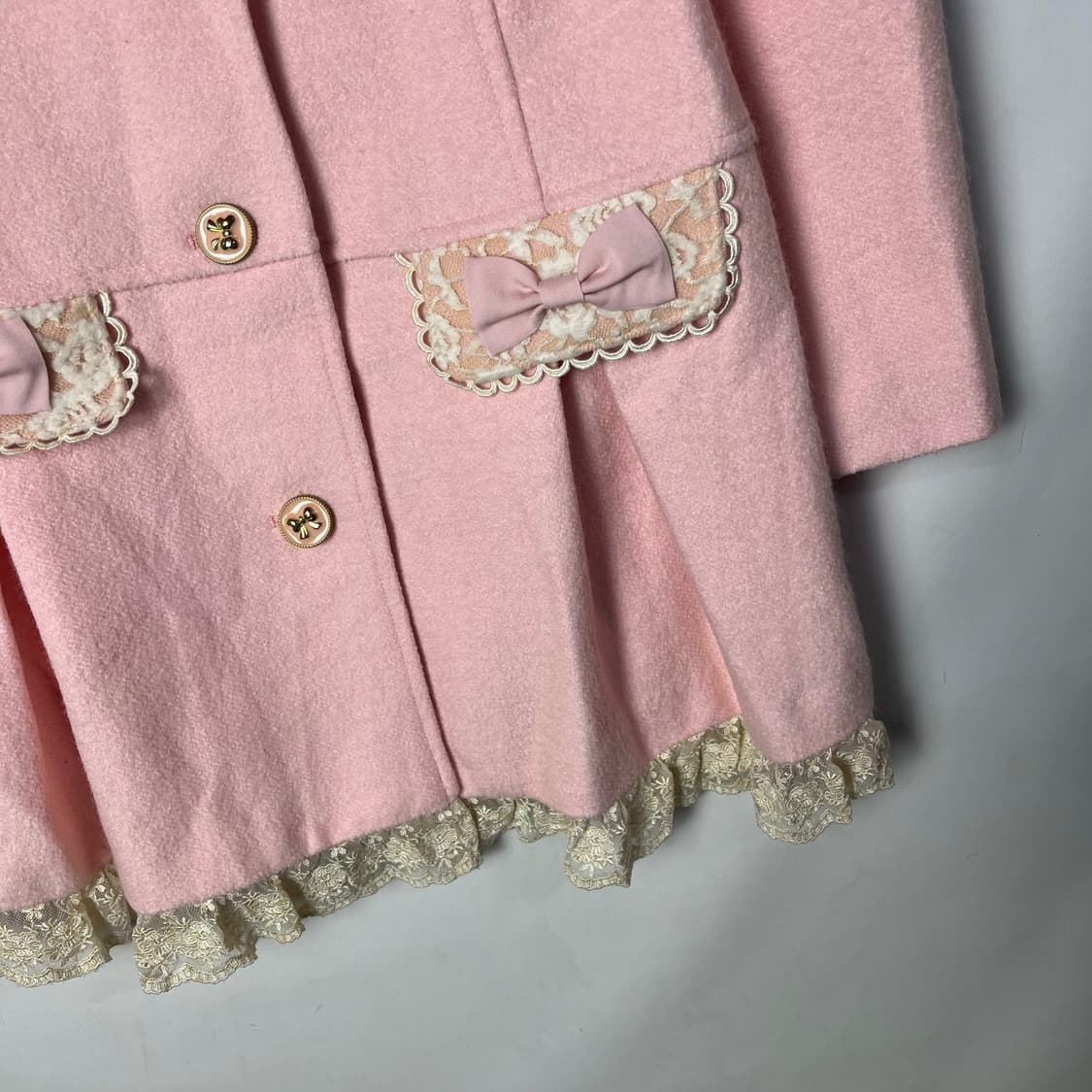 [LIZ LISA] 리즈리사 대장급* 히메갸루 리본 코트 상품이미지4