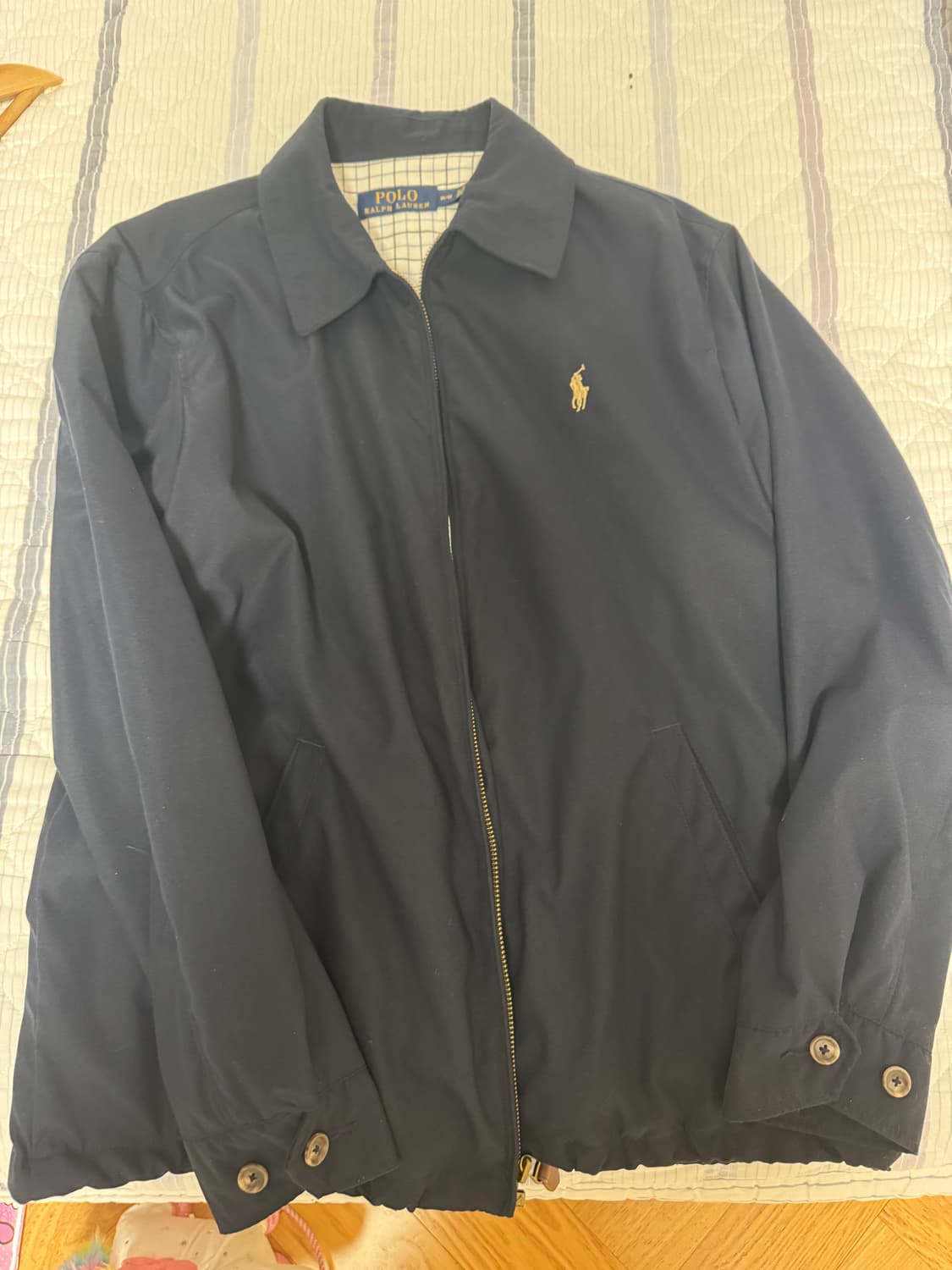 폴로 랄프로렌 블루종 자켓 M 상품이미지1