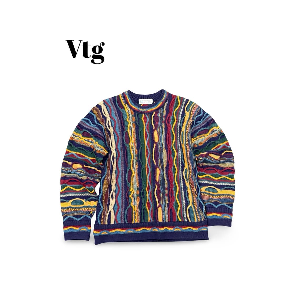 (90)쿠지맛케이블니트 상품이미지1