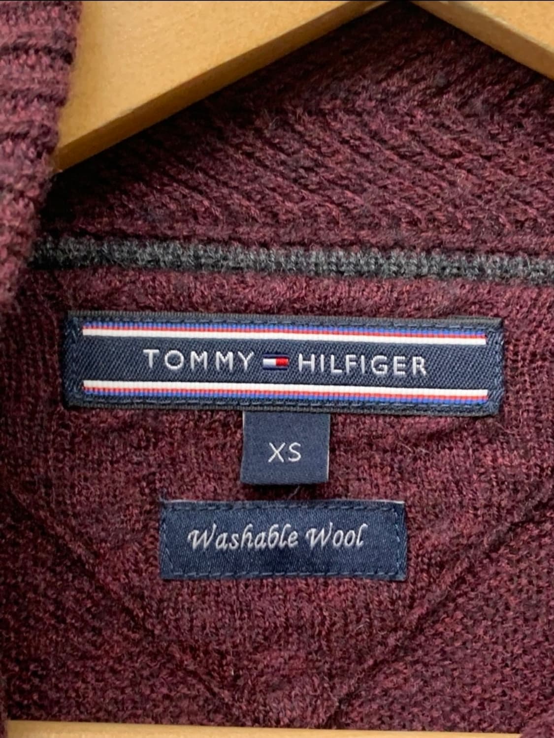 TOMMY HILFIGER 로고 울 니트 상품이미지5
