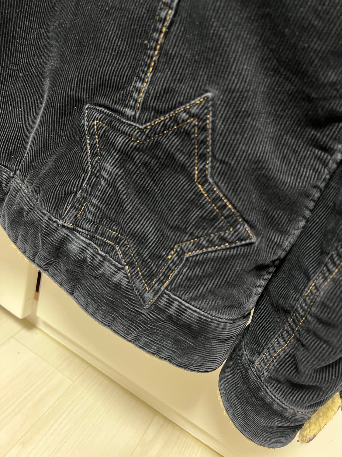 히스테릭글래머 코듀로이 퍼 자켓 상품이미지3