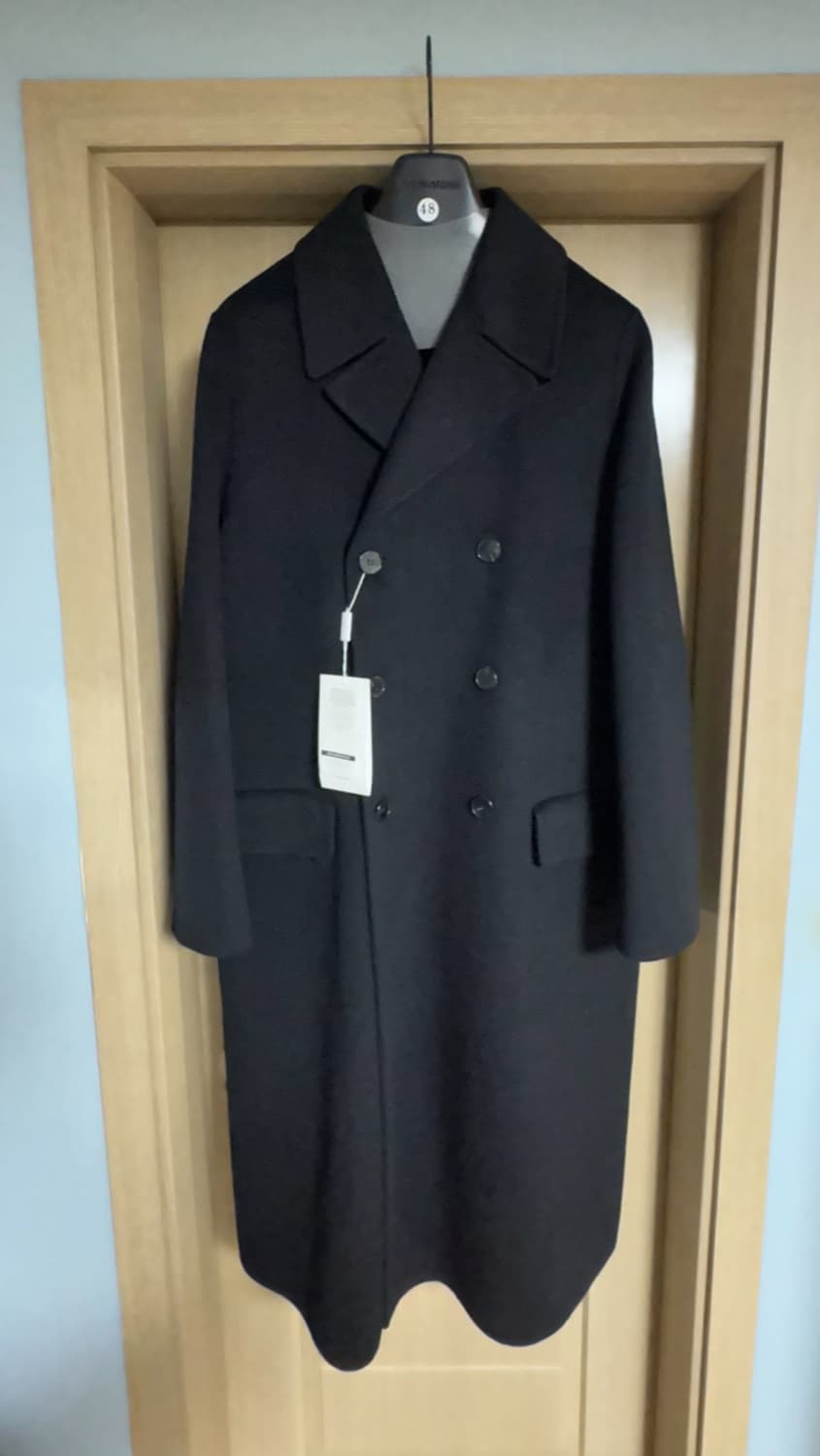 [48]마마가리 봉코트(Bonb Oversize Coat) 블랙 새 상품 상품이미지2