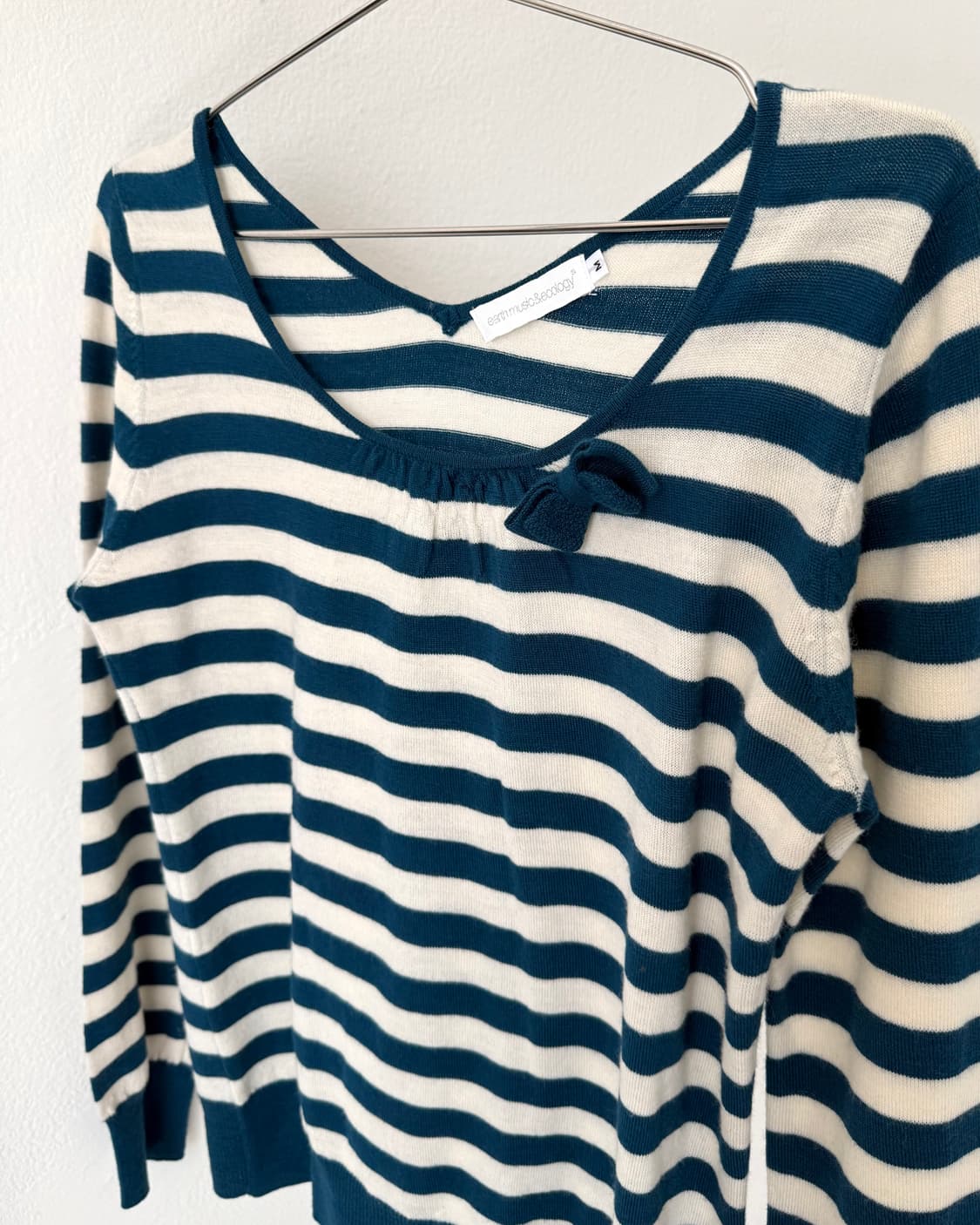 Earth&music ecology 리본 니트 상품이미지2