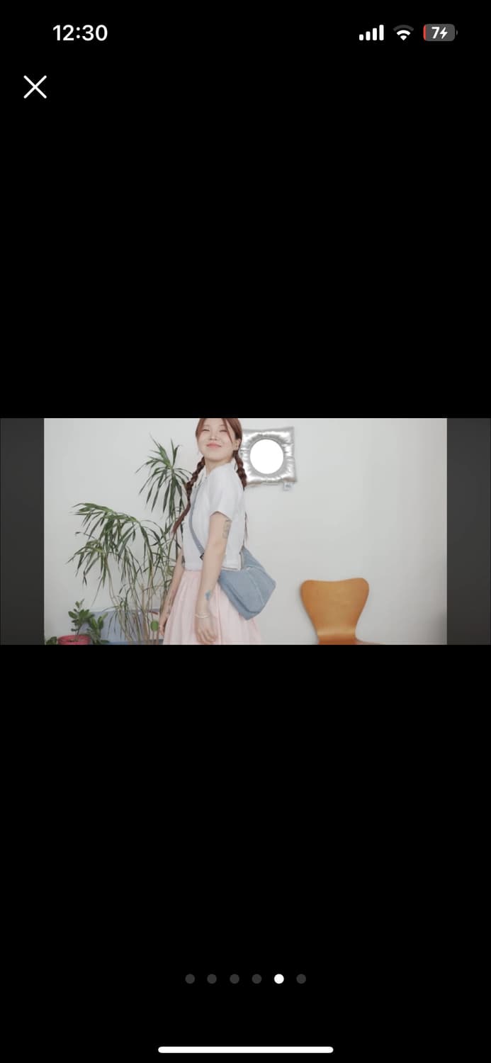 필인더블랭크 데님 호보백 (단종) 상품이미지5