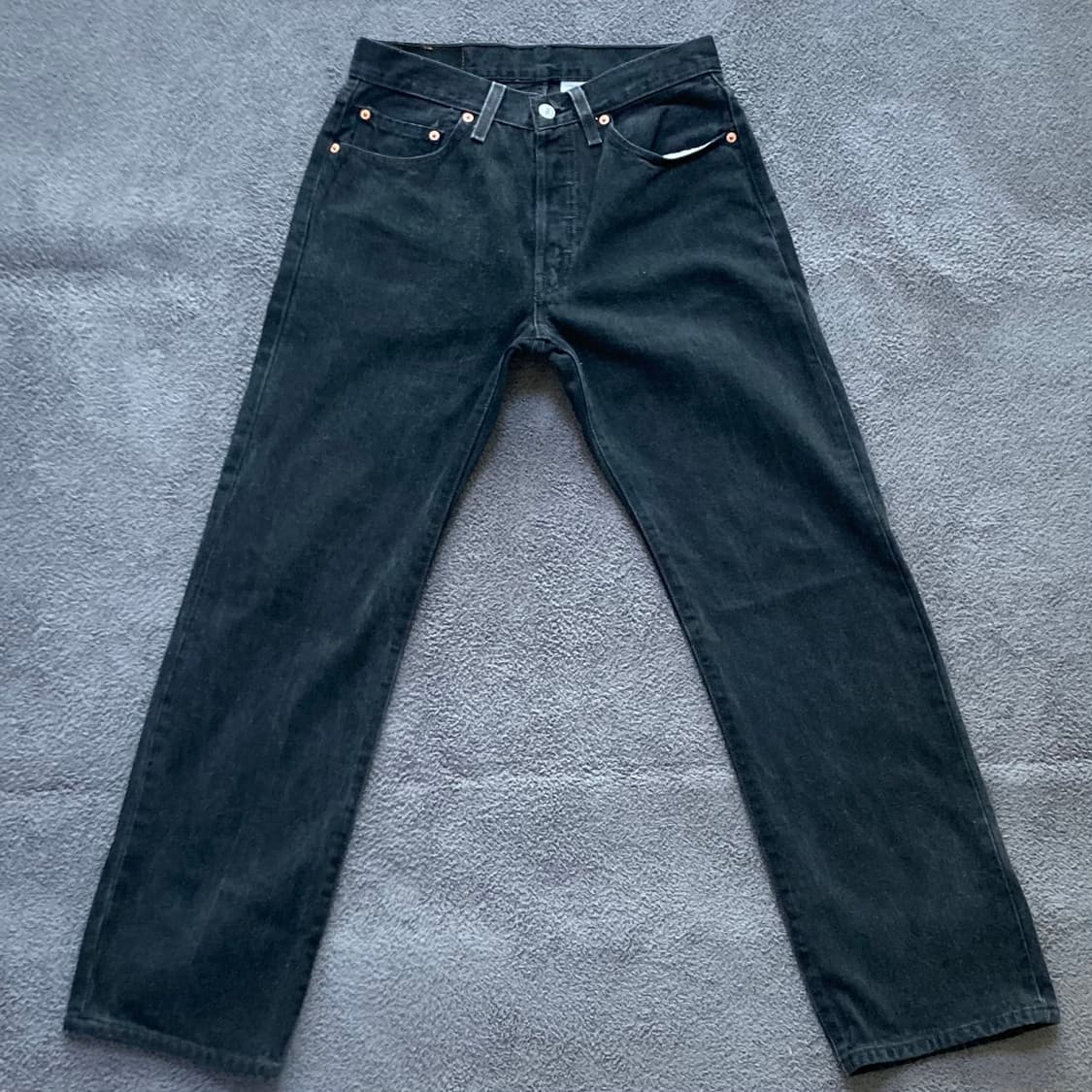 리바이스 501 블랙진 데님팬츠 W31 L32 상품이미지2