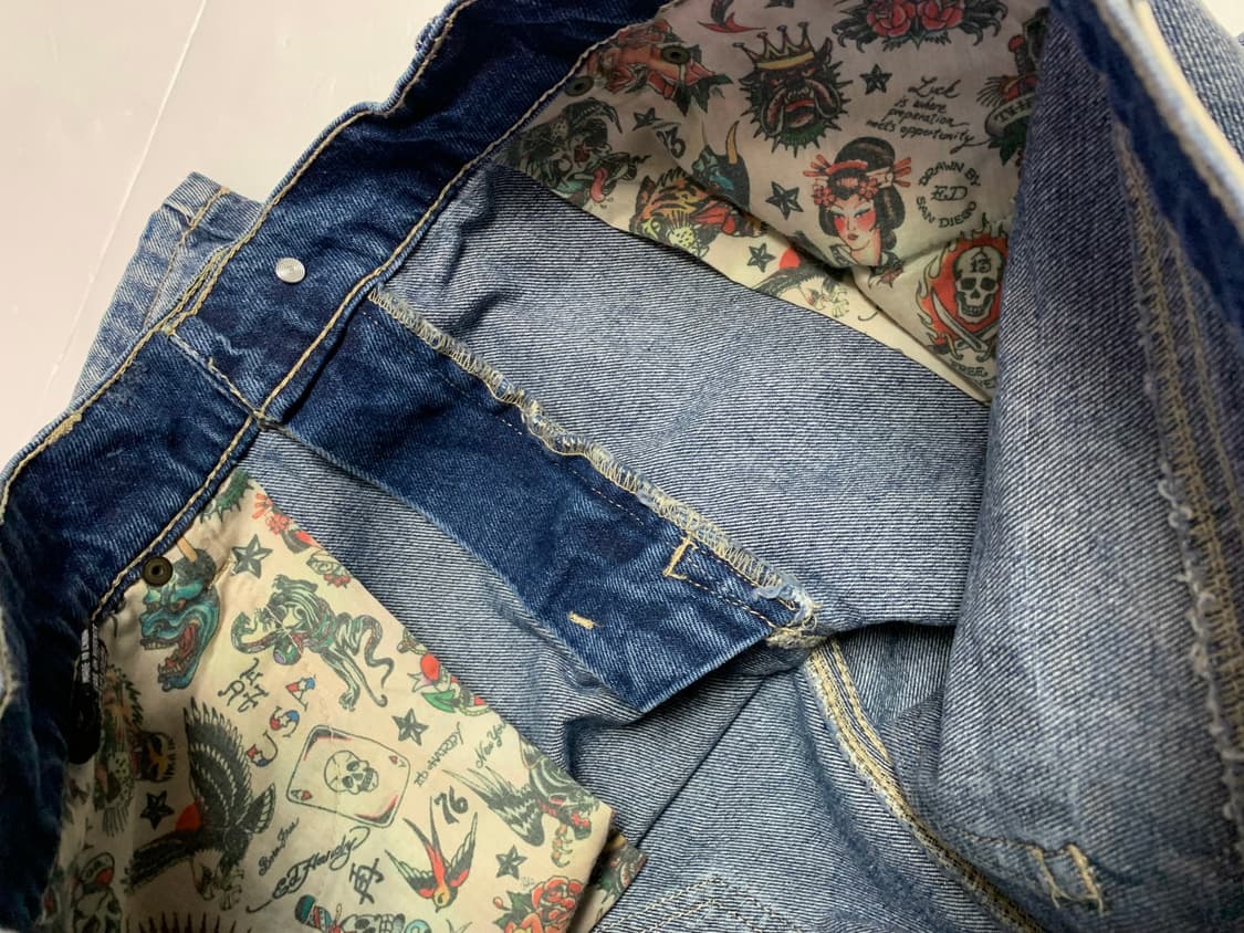 에드하디 데님 반바지 쇼츠 상품이미지9