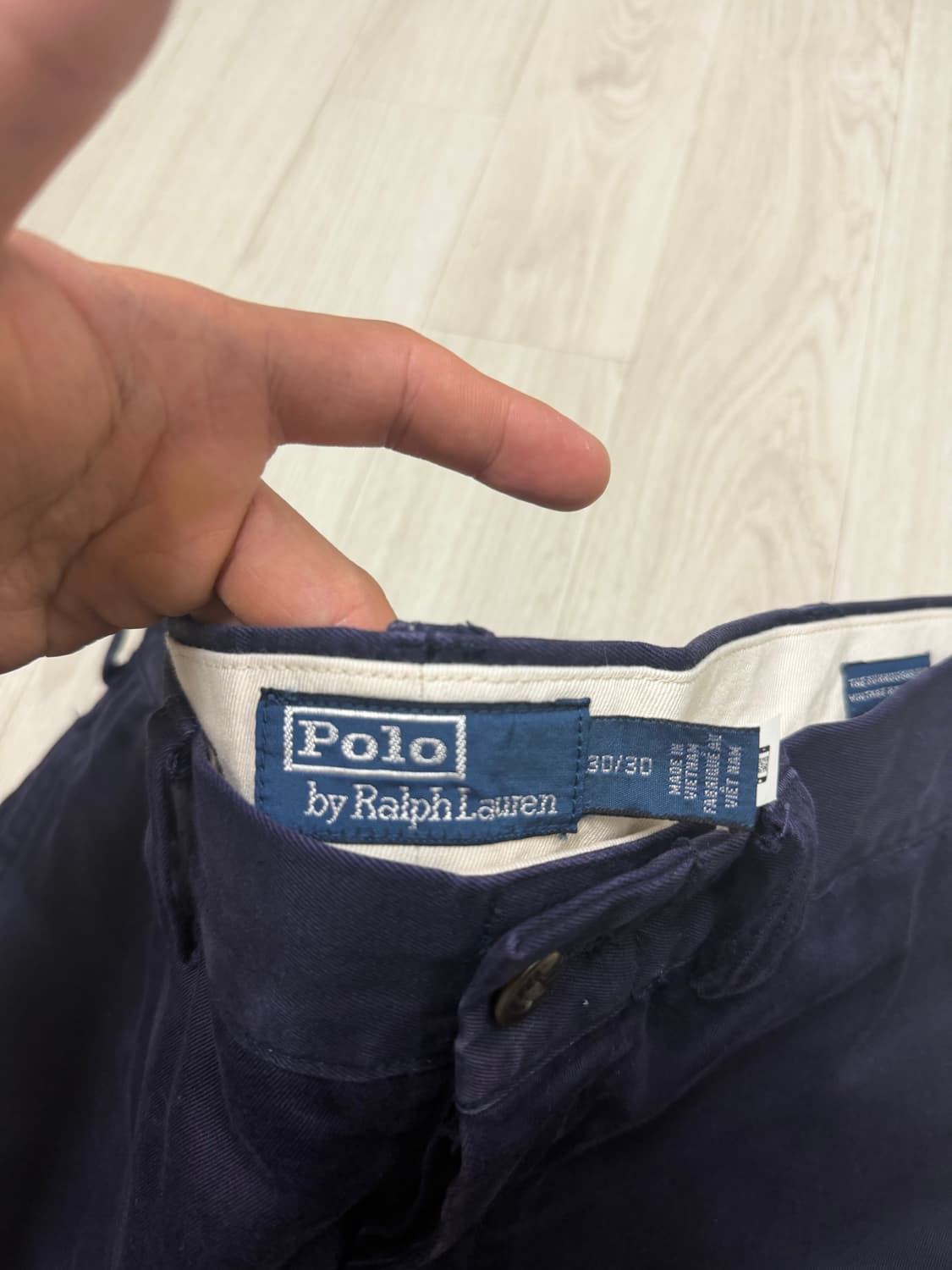 폴로 랄프로렌 빅핏 버로스 디스트레스드 치노팬츠 30/30 상품이미지2