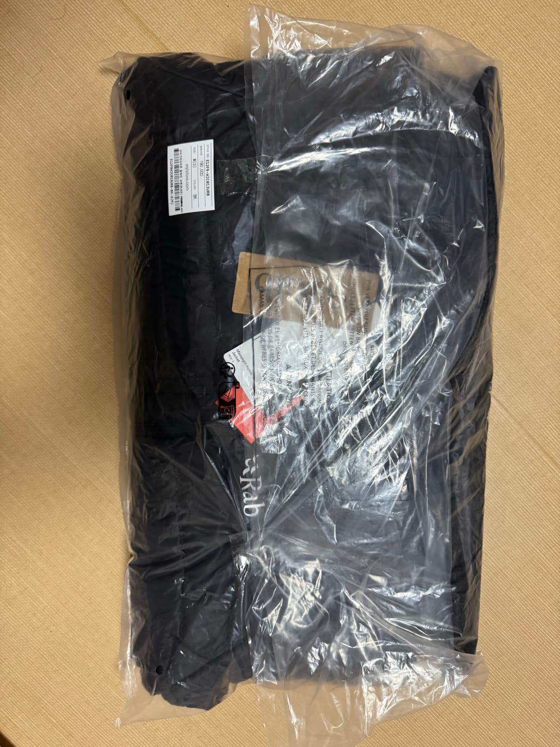 랩 알파인 자켓 패딩 블랙 상품이미지4