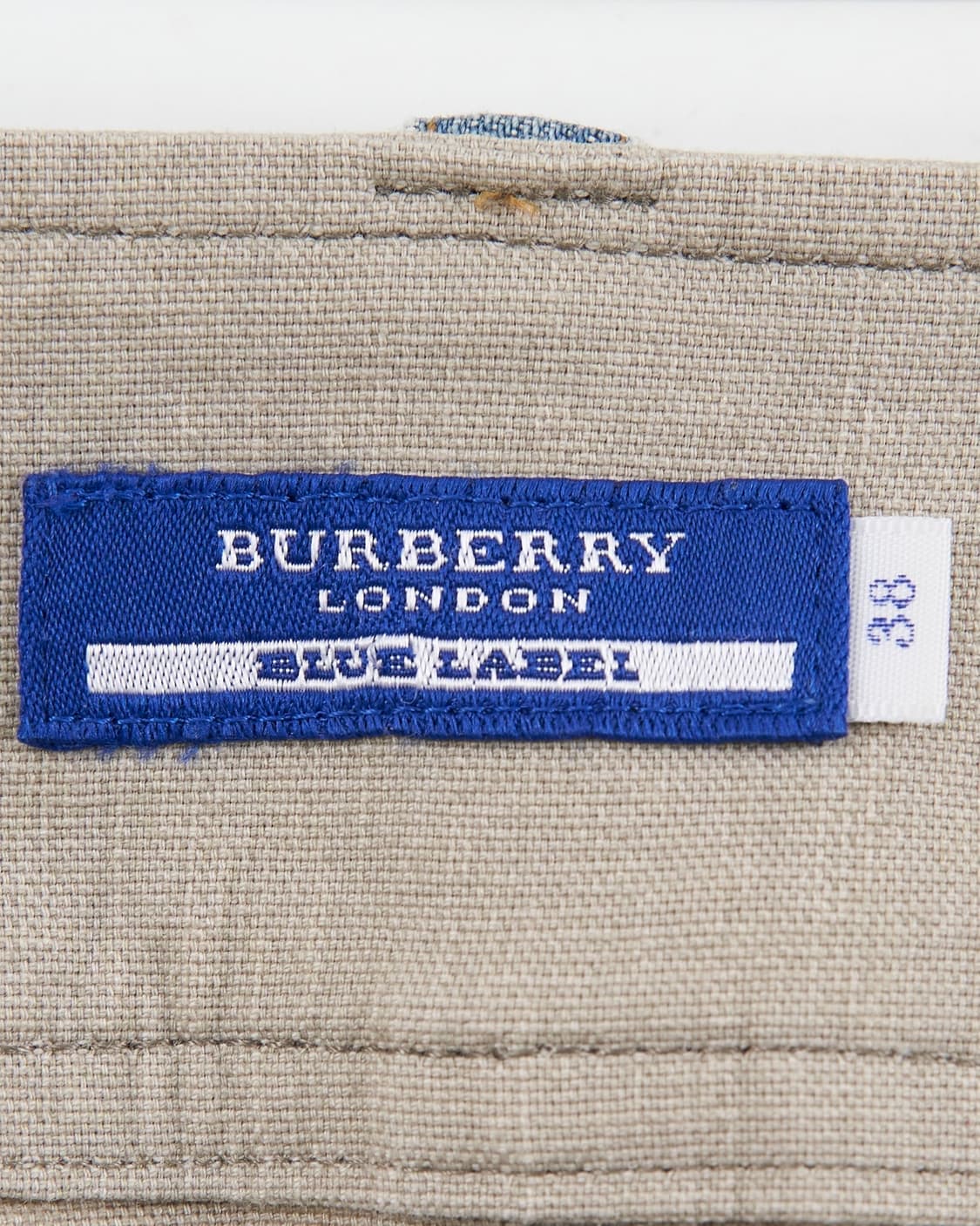 Burberry 블루라벨 코튼 데님 포인트 미디 스커트 상품이미지4