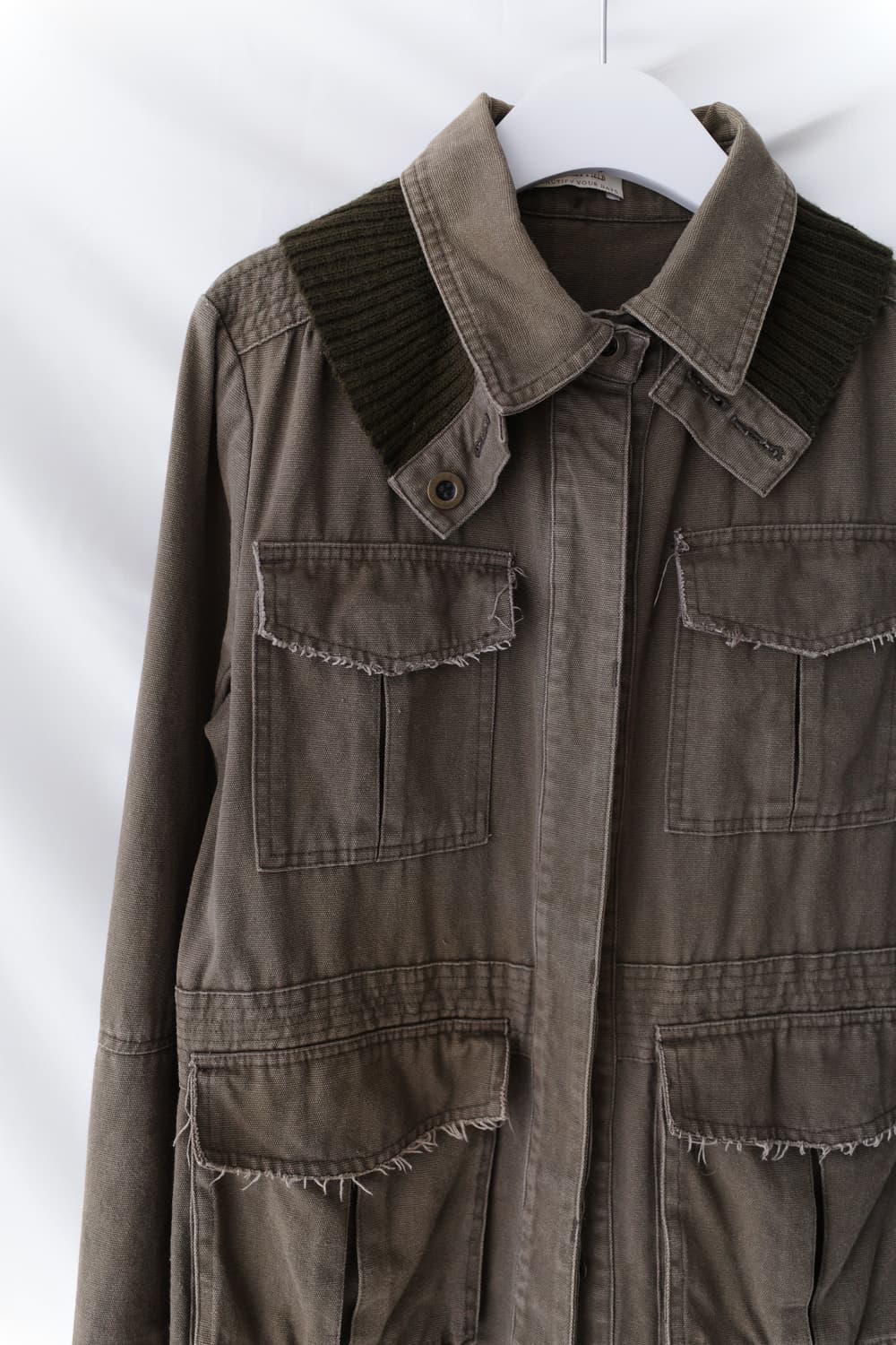 pocket hidden button jacket 상품이미지3