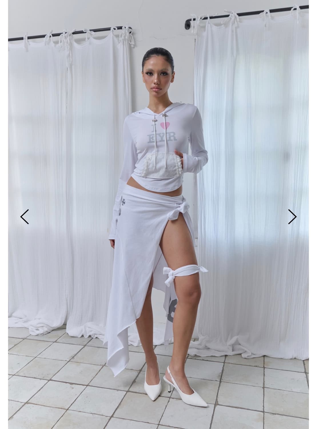 이어 레이어드 랩 스커트 판매합니다 (개이쁨) 상품이미지2