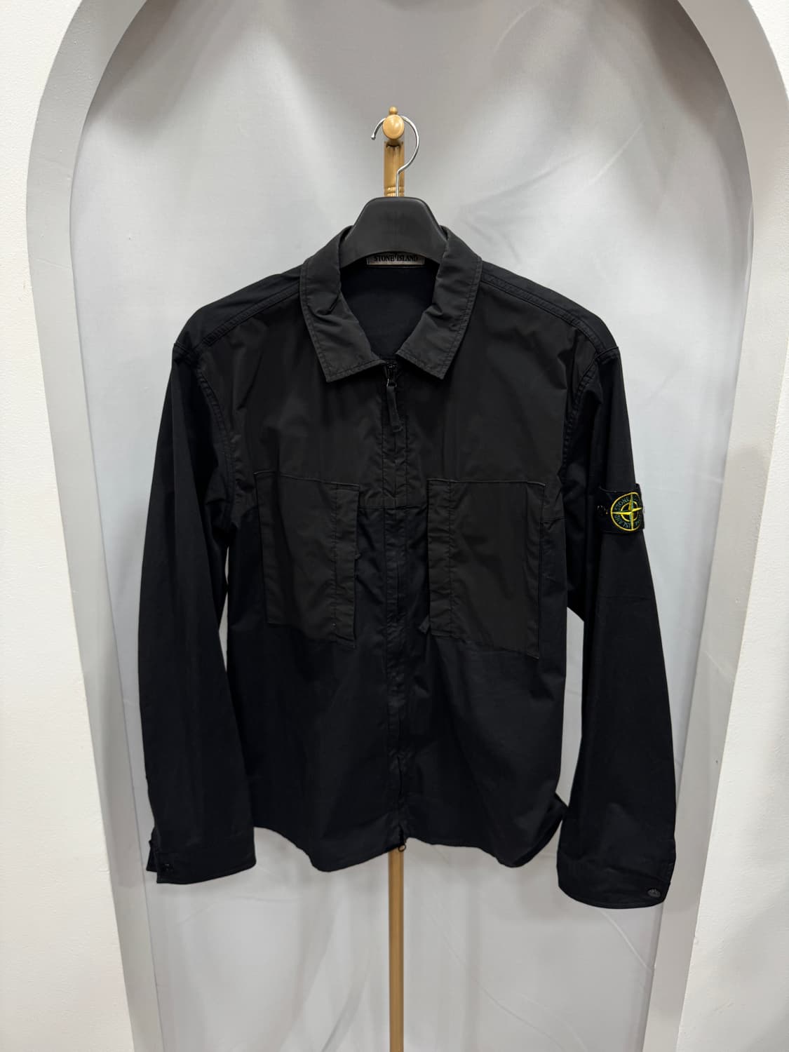 백화점판 스톤아일랜드 투포켓 오버셔츠 자켓  상품이미지1