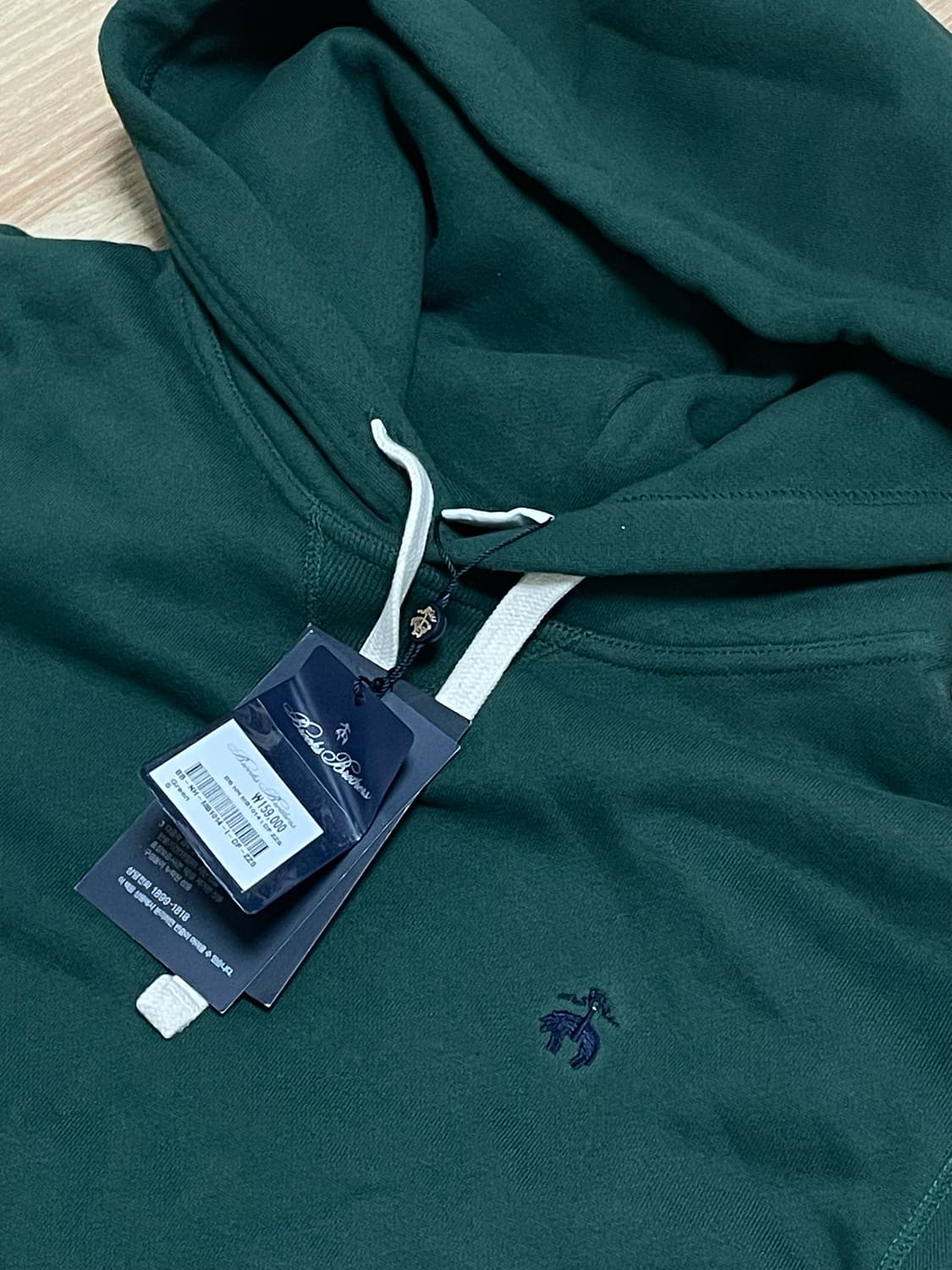 브룩스 브라더스 후드티 다크그린 상품이미지2