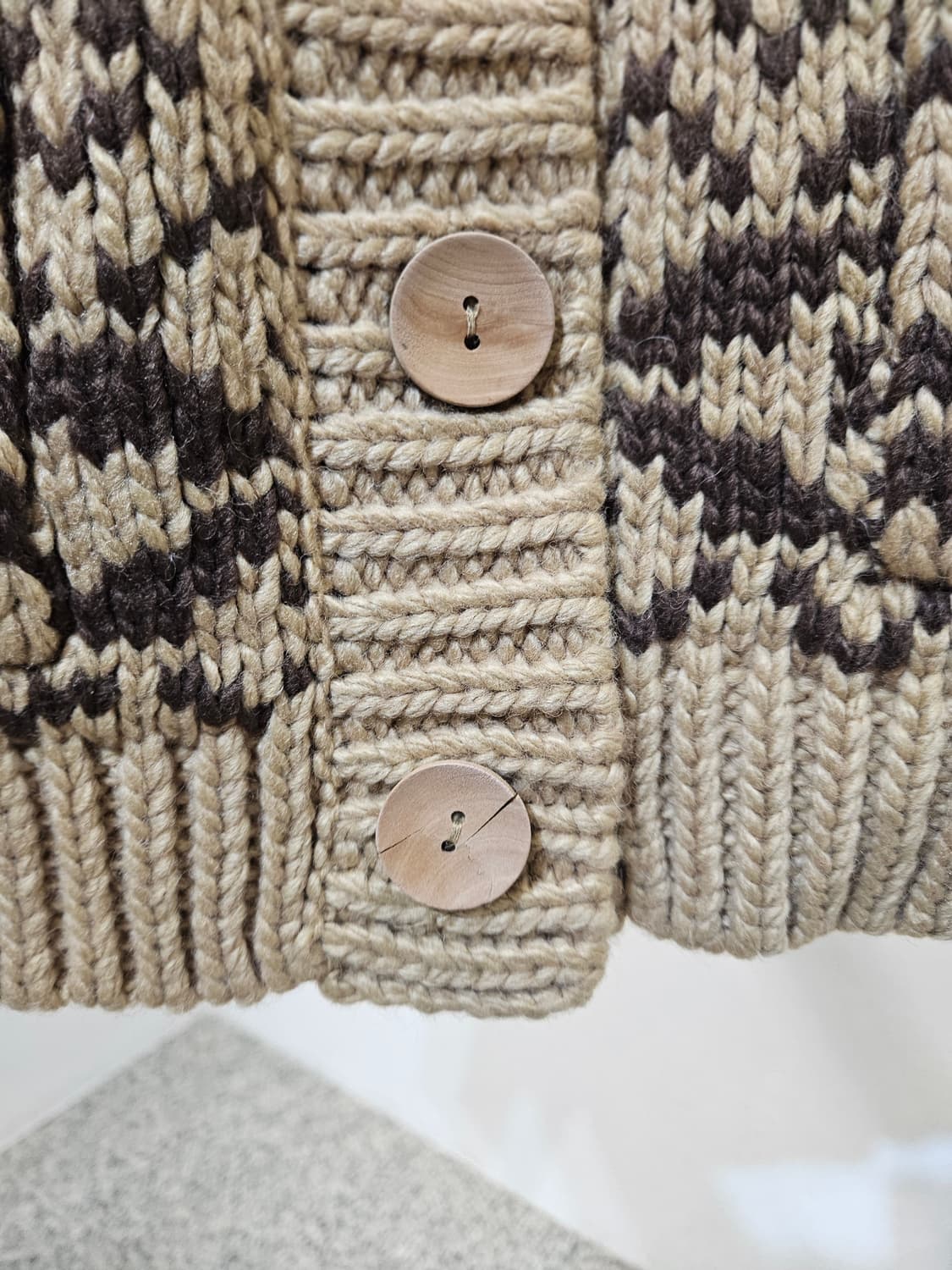 로데오 크라운즈 노르딕 니트 가디건 상품이미지5