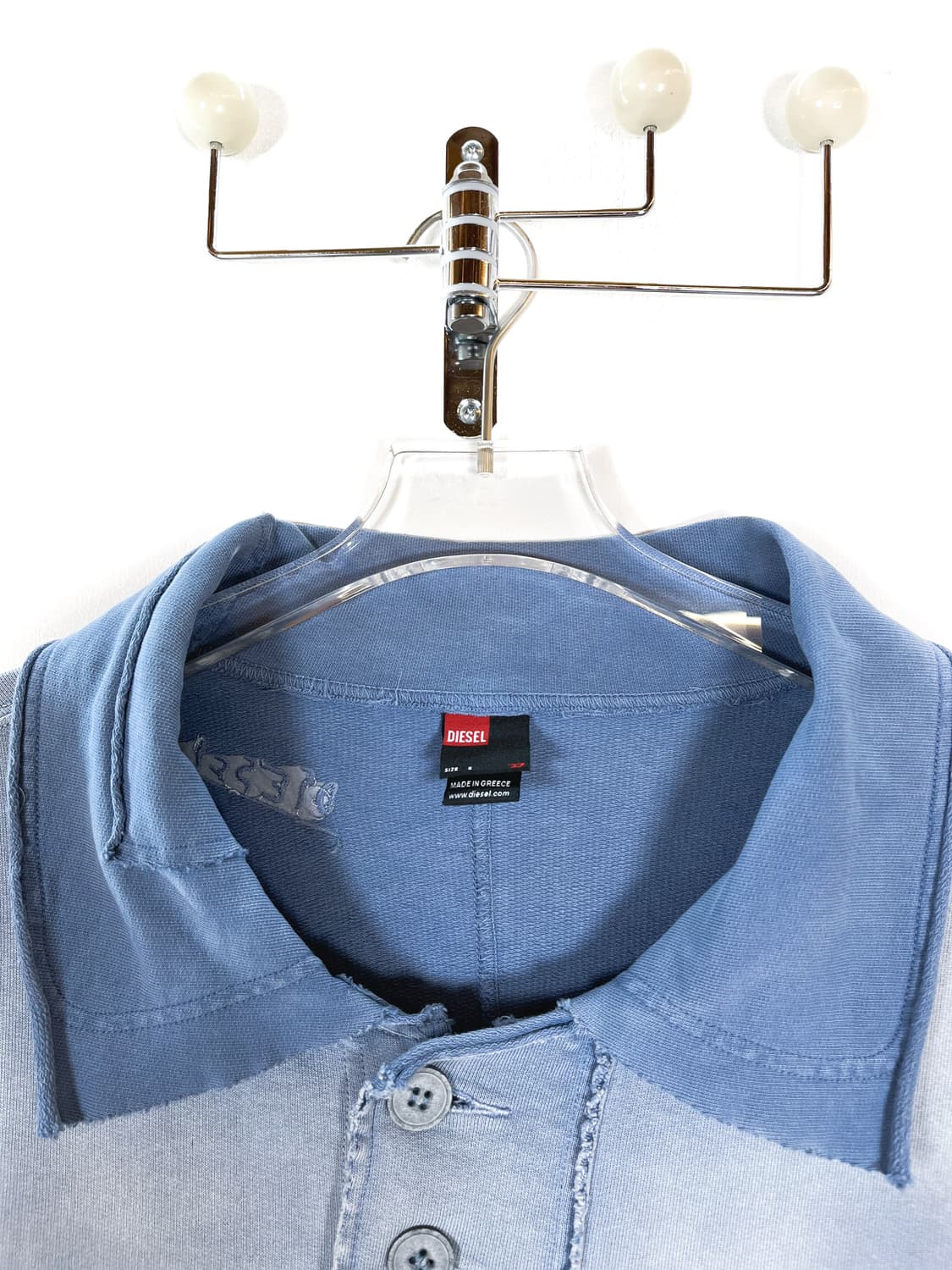 디젤 블루 코튼 가디건 자켓 상품이미지4