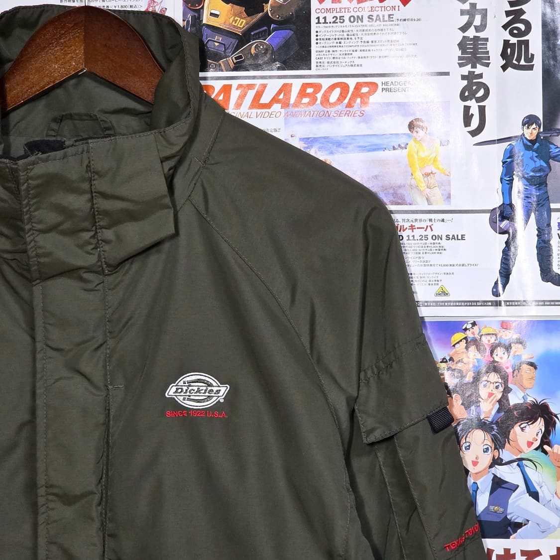 디키즈 카키 고프코어 바람막이 자켓 상품이미지3