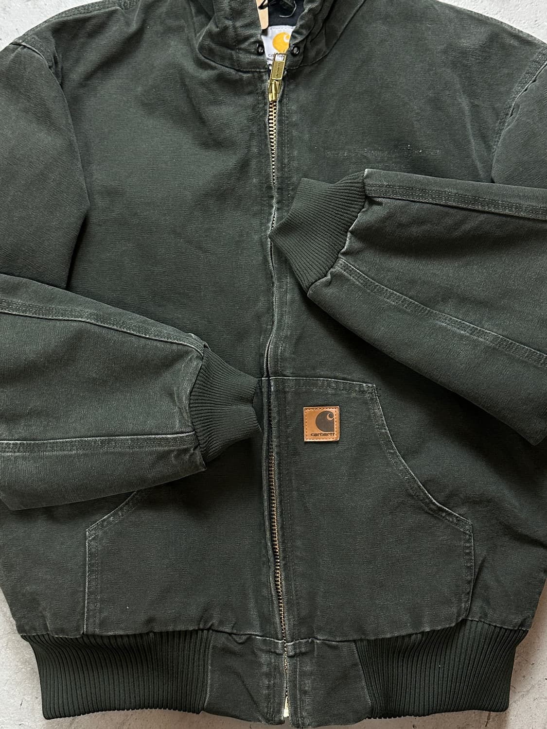 OG 칼하트 J130 액티브 자켓 칼하트 MOS 모스그린 상품이미지8