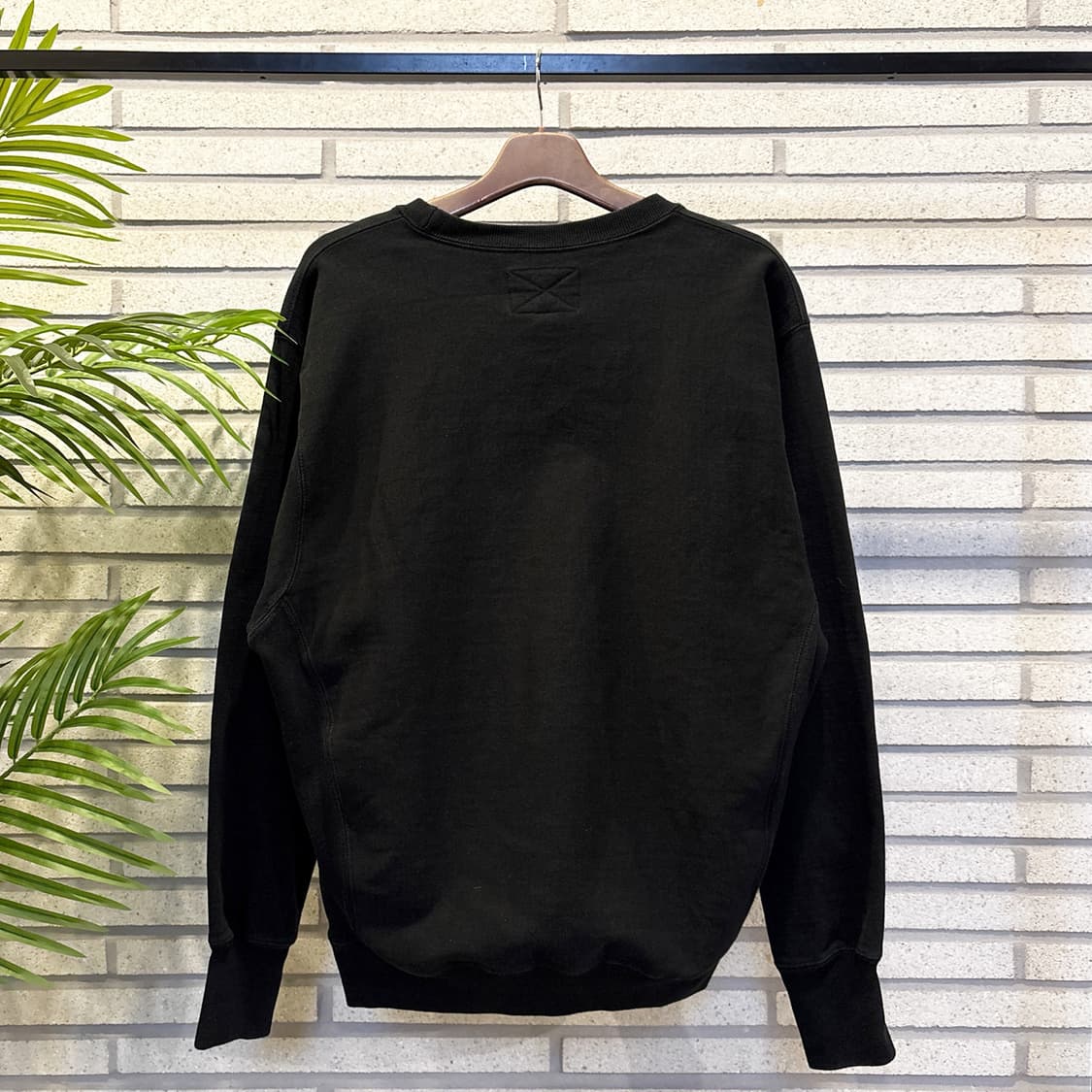 스티브앤베리스 NHL 헤비스웻셔츠 레드윙스 패치 디테일 블랙 상품이미지3