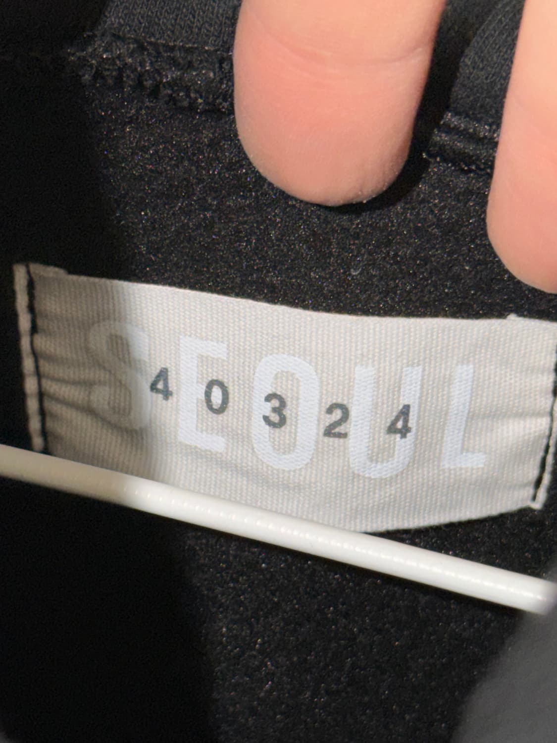 오대오 블랙 후드 상품이미지5