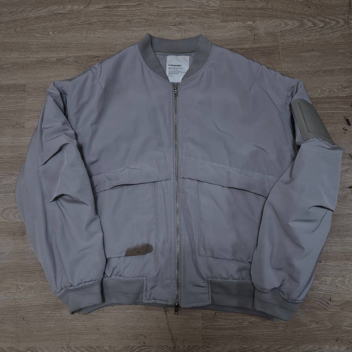 코드그라피 그레이 MA-1 항공점퍼 M(95) 상품이미지1
