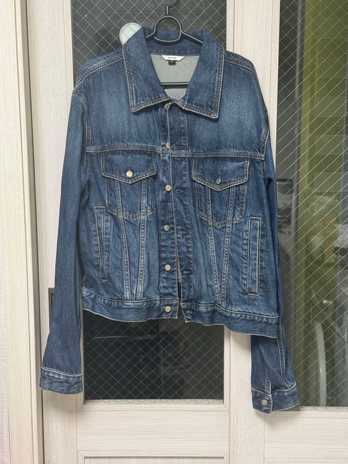 [XL] 이티스 크롭 데님 자켓 상품이미지1
