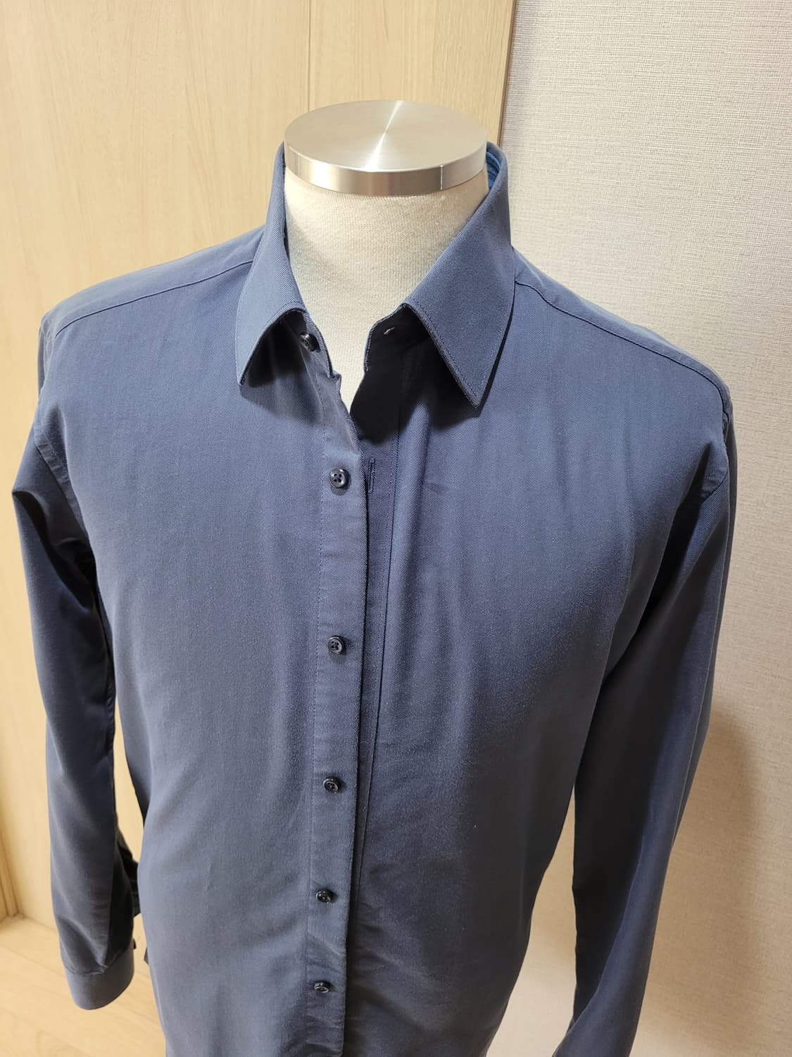 파코라반 Paco Rabanne 남자 셔츠 100 블루 상품이미지2