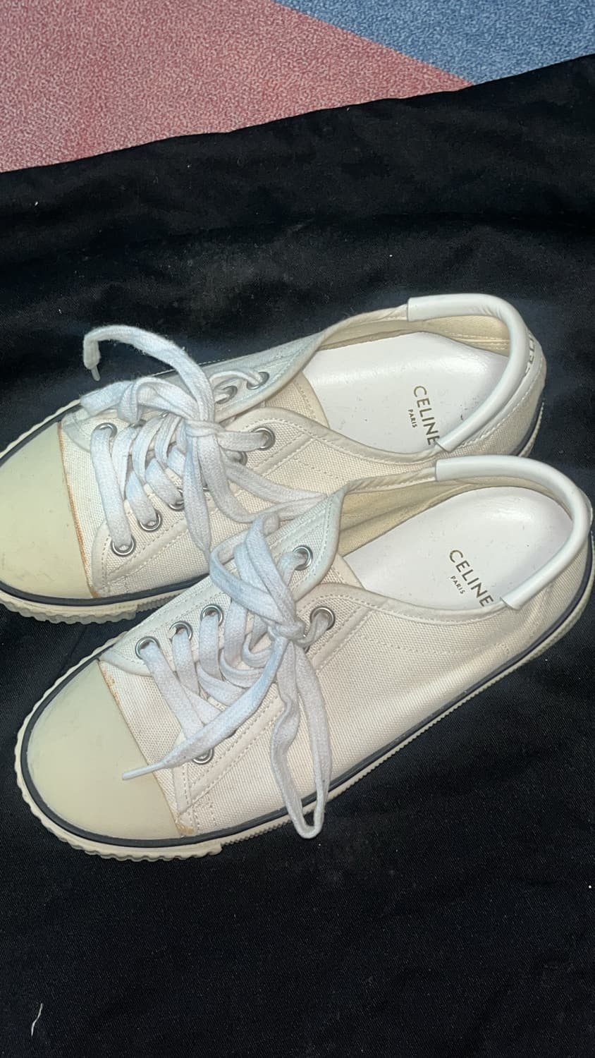 셀린느 블랭크 로우 레이스업 스니커즈 상품이미지2