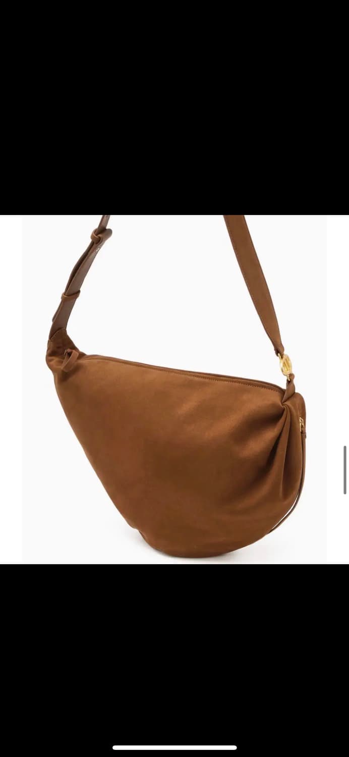 아떼 바네사브루노 페브 m 숄더백 스웨이드 호보백 새상품 상품이미지3