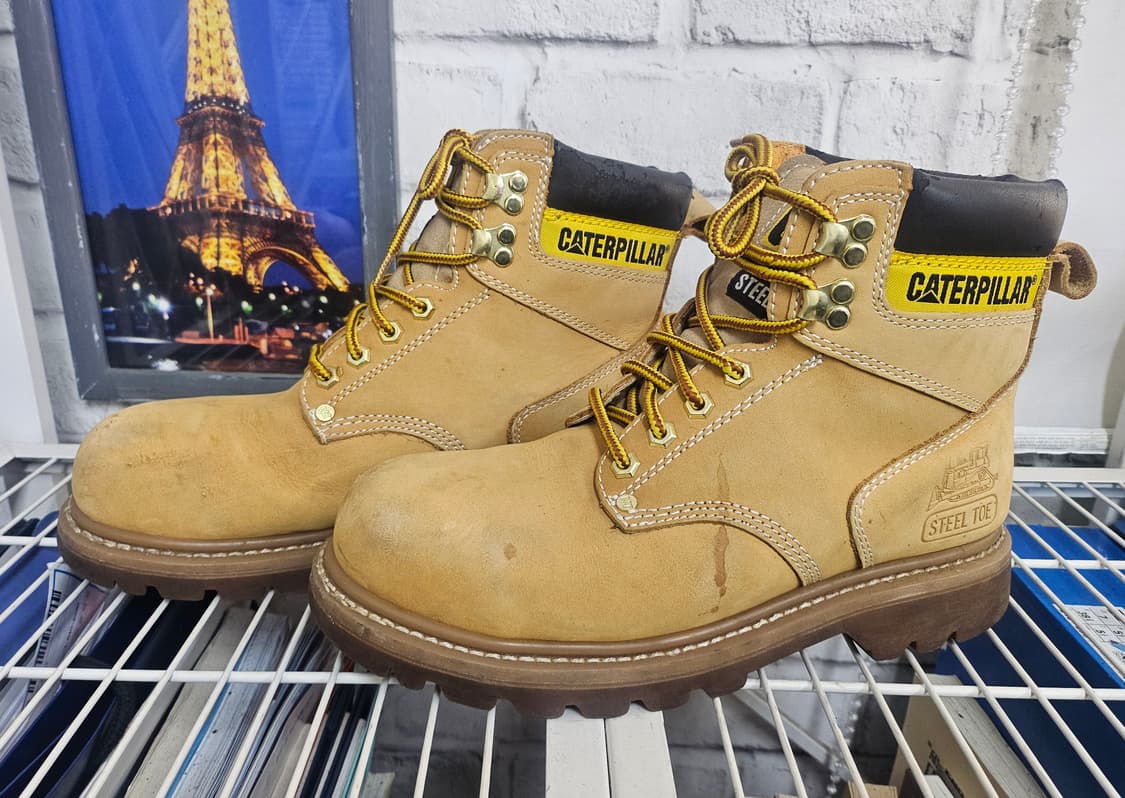CAT 캐터필러 남성 가죽부츠 안전화 260 작업화 LB60 상품이미지1