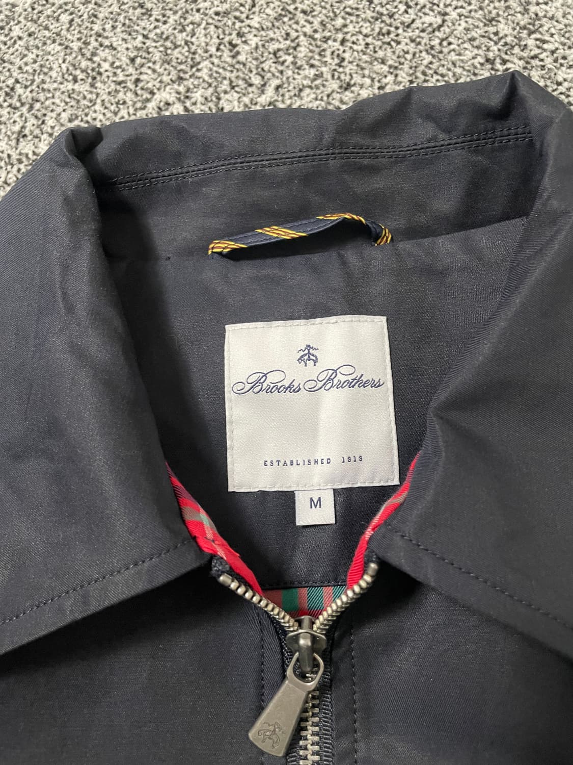 빈티지9. Brooks Brothers 브룩스브라더스 투웨이 블루종 점퍼 상품이미지4