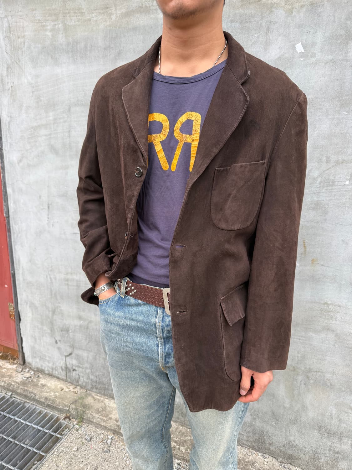 COACH USA 90'S 100% 스웨이드 자켓 상품이미지1