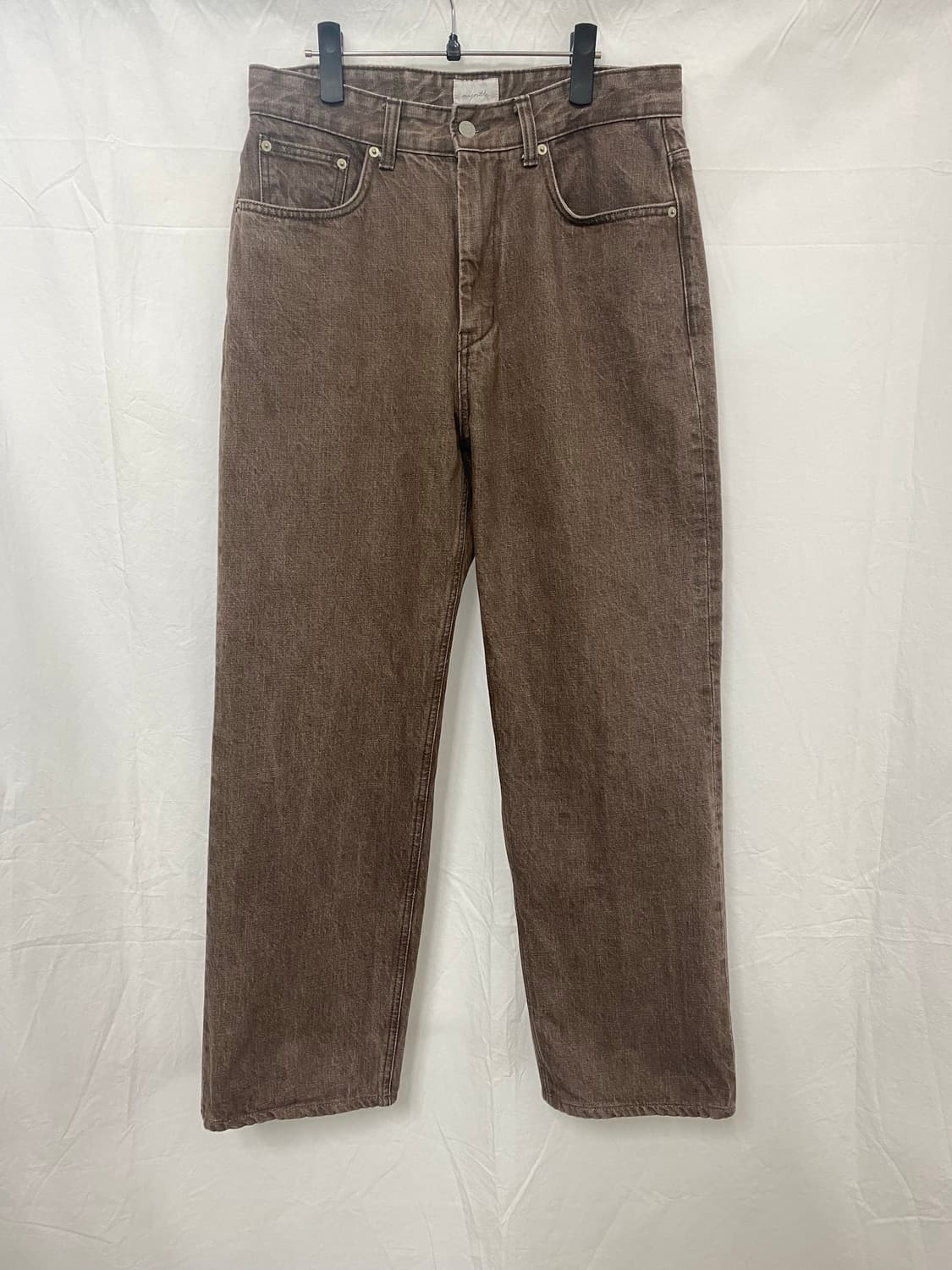 유스 브라운데님팬츠 상품이미지1