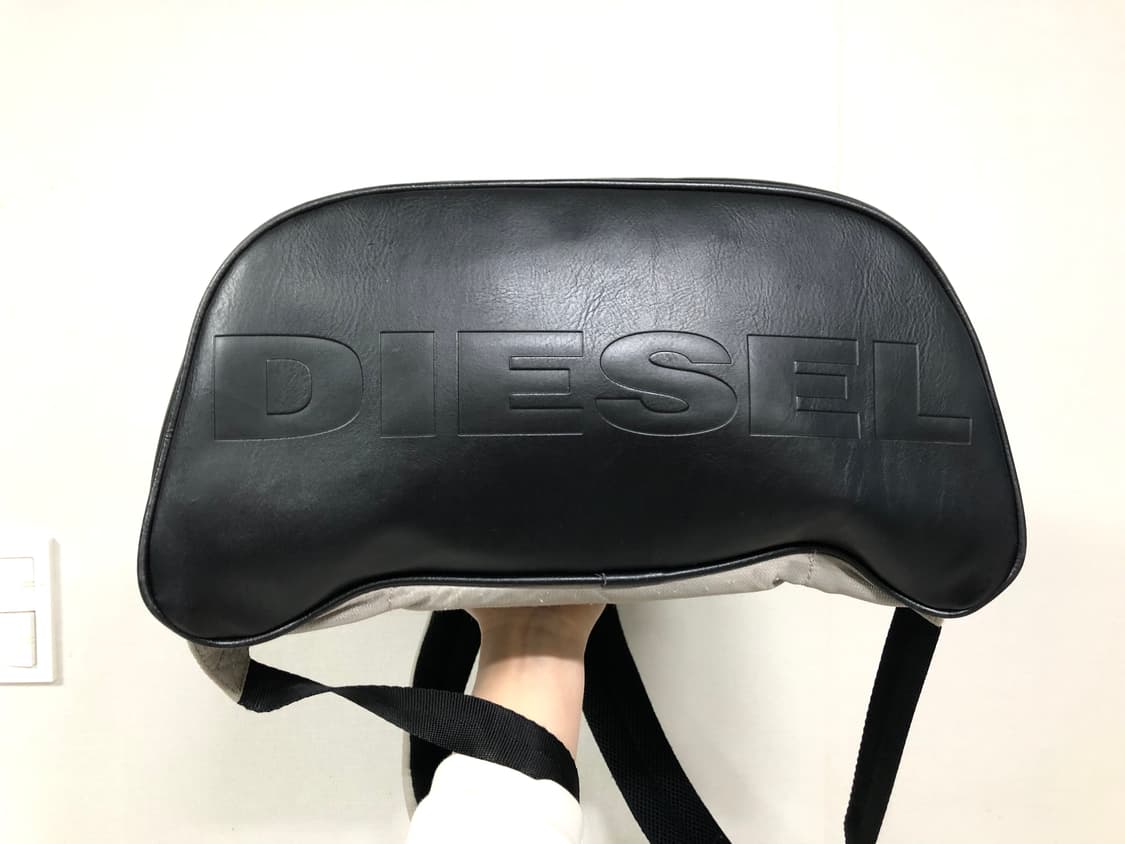 DIESEL 디젤 가죽 나일론 백팩 가방 상품이미지5