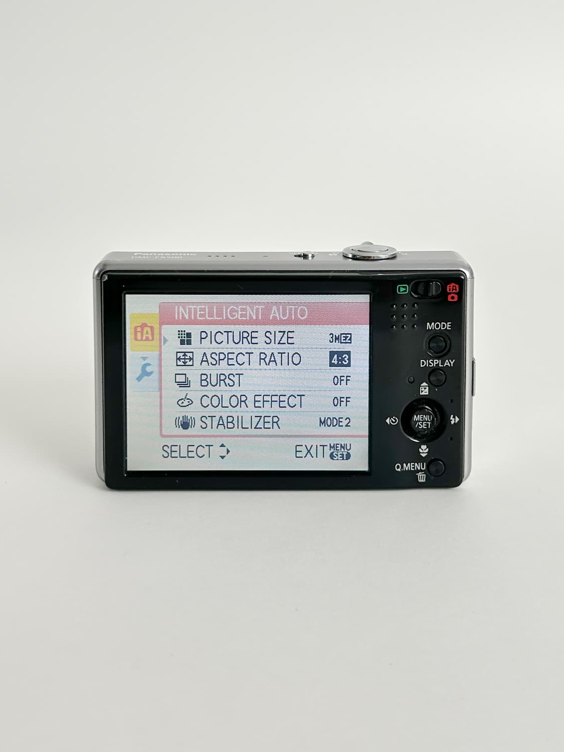 벽돌디자인!) 파나소닉 루믹스 fx500 Lumix 빈티지 디카 상품이미지3